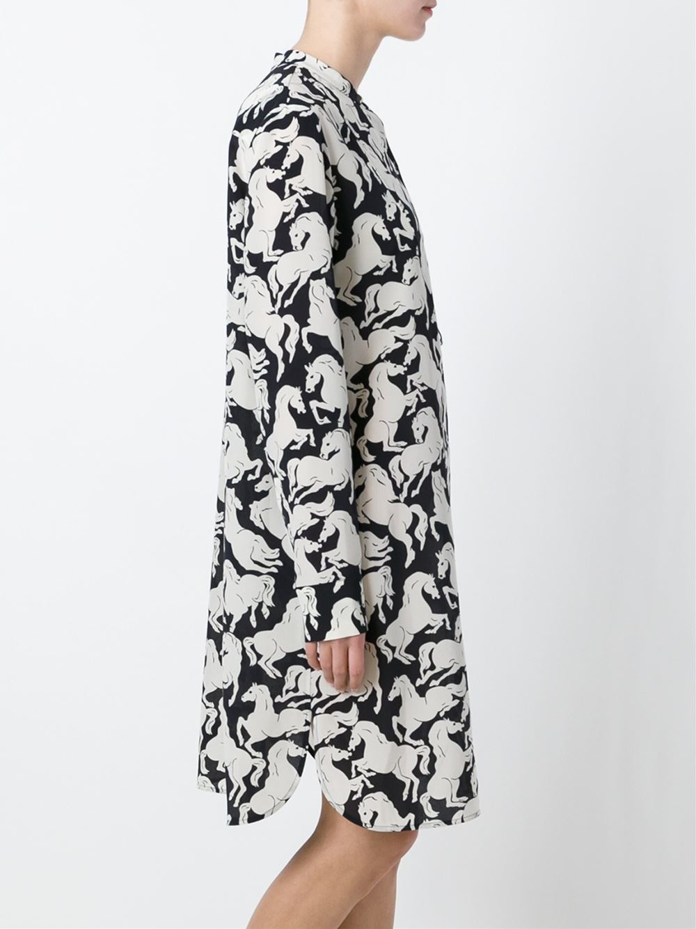 Stella mccartney Horse Print Dress Lyst