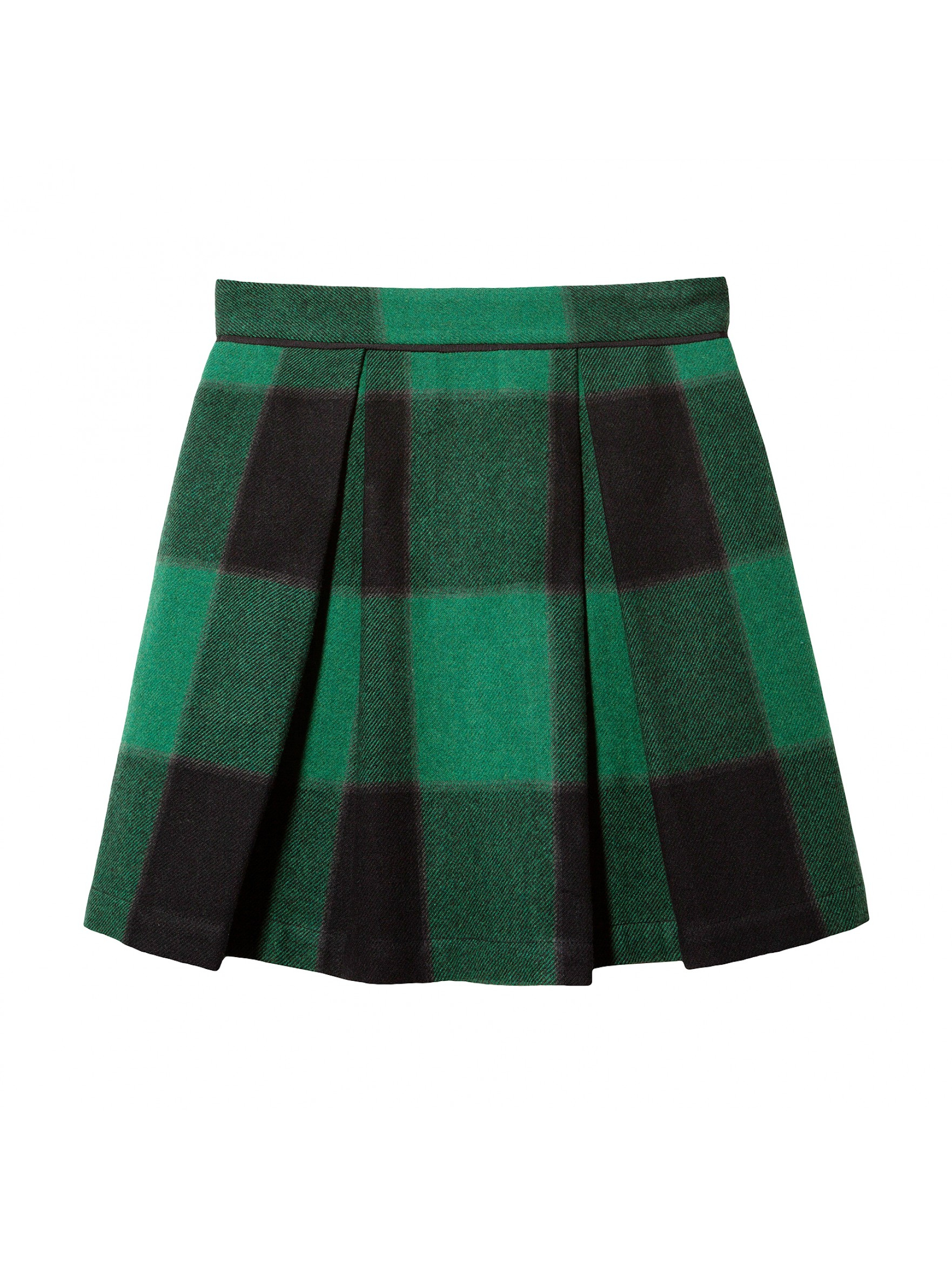 Pleat Mini Skirt 55