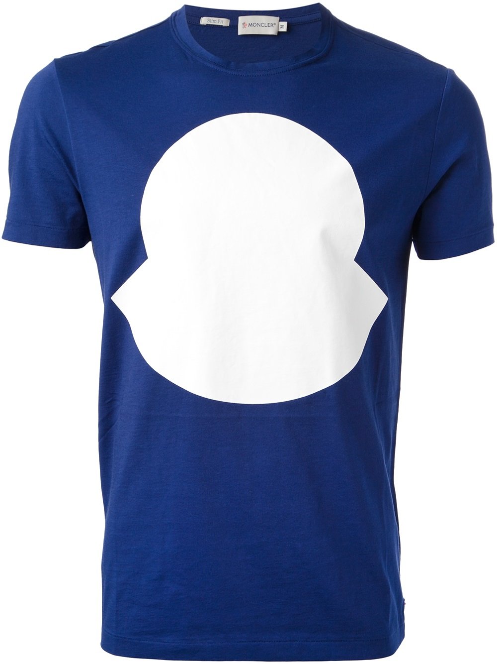 blue moncler tshirt