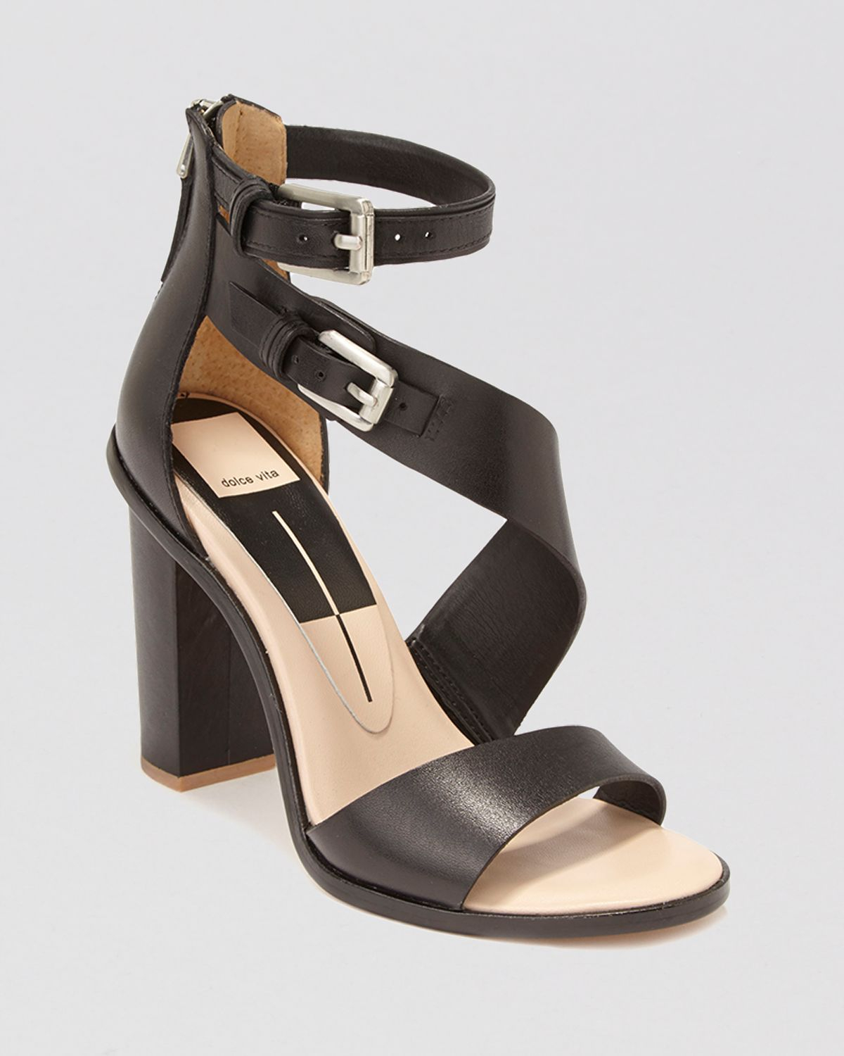 Lyst Dolce  Vita  Sandals  Oriana High  Heel  in Black