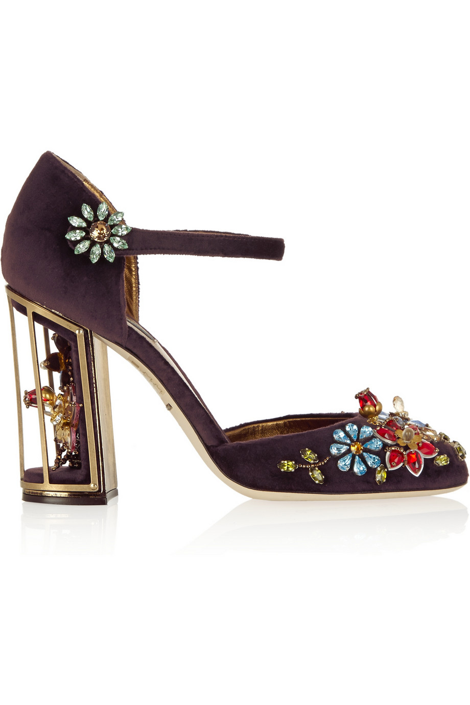 Dolce And Gabbana Red Velvet Shoes Dolce And Gabbana Red Velvet Shoes