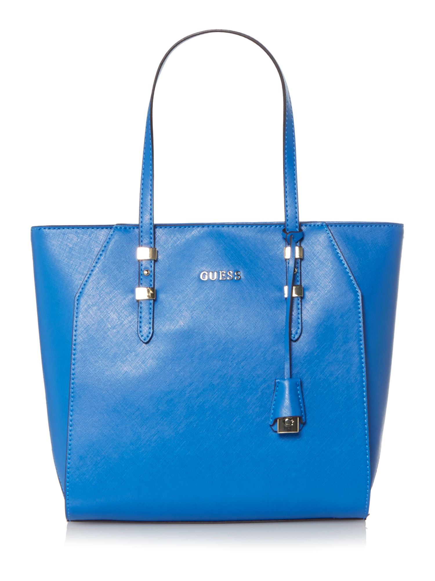 Guess Gigi Blue Tote Shoulder Bag in Blue | Lyst