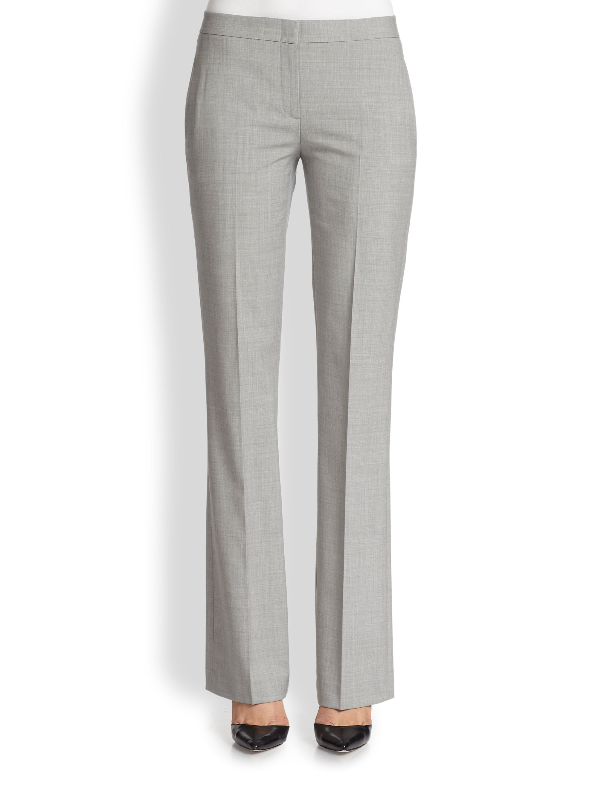 stretch wool pants womens