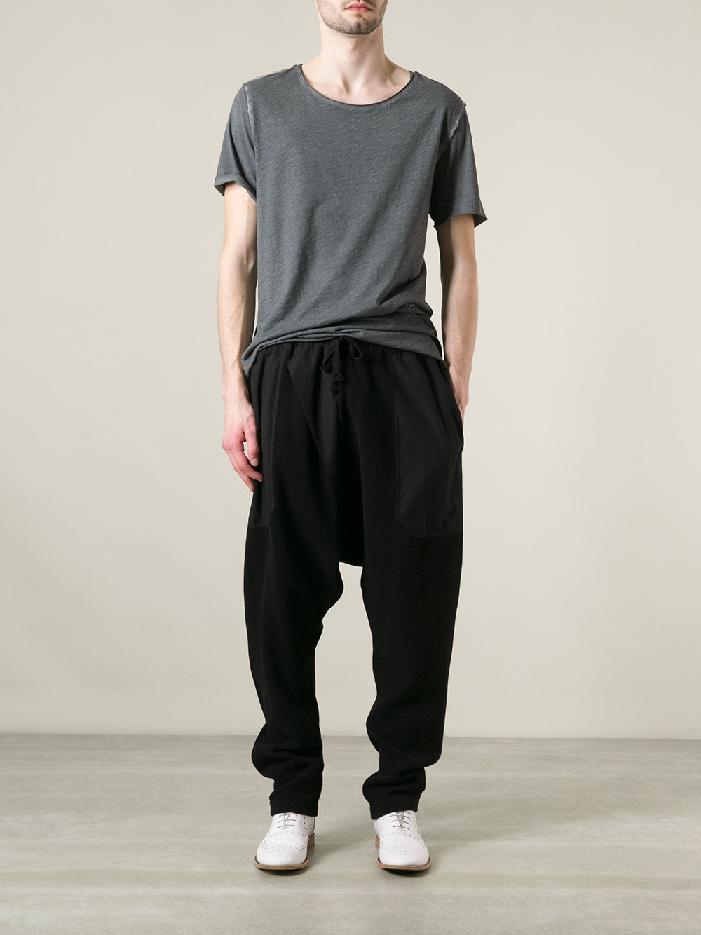 Lyst - Damir Doma Panelled Track Pants in Black for Men