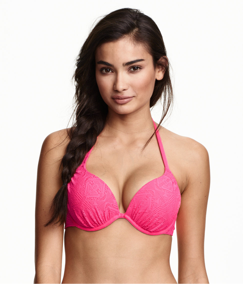 h&m push up bikini top