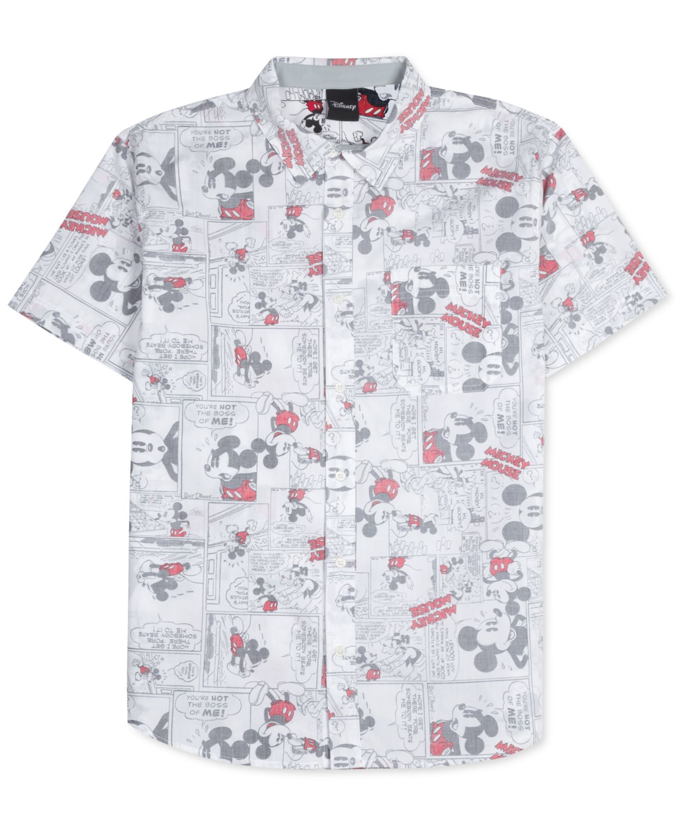 Lyst - Jem Men''s Mickey Mouse Cell Pattern Shirt in Gray for Men