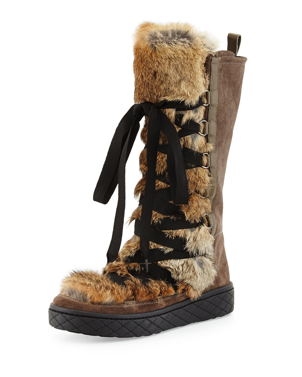 moncler fur boots