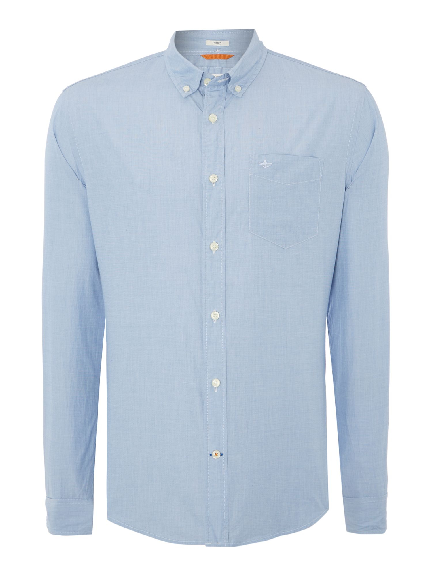 Dockers | Blue Cotton Oxford Shirt With Button Down Collar for Men | Lyst