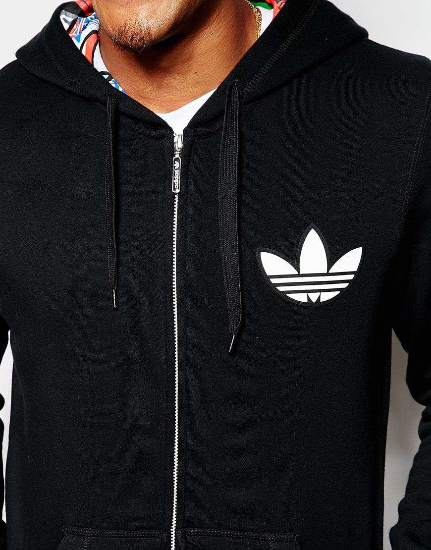 adidas originals black hoodie