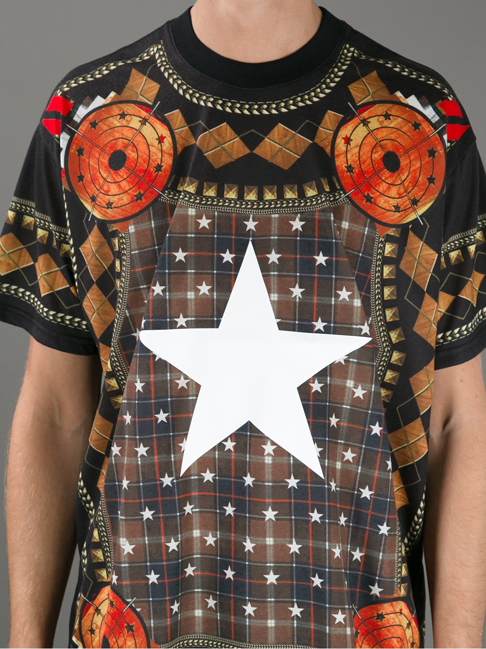 Lyst - Givenchy Star Print Tshirt for Men