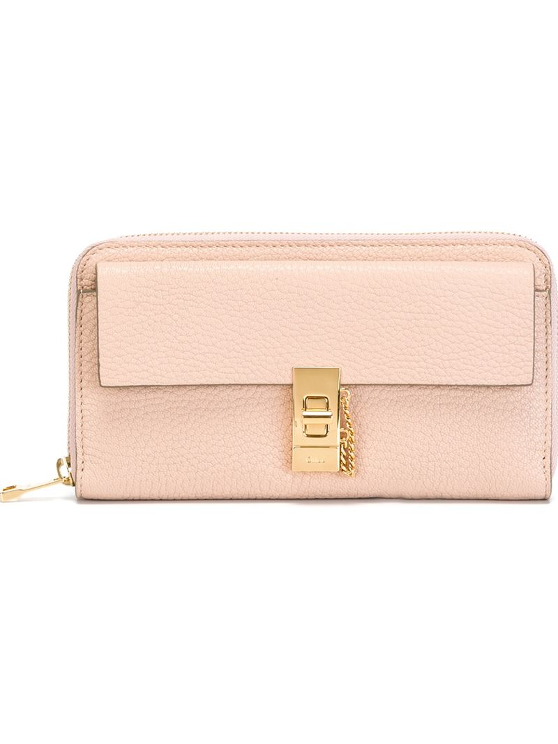 Chlo \u0026#39;georgia\u0026#39; Wallet in Pink (pink \u0026amp; purple) | Lyst