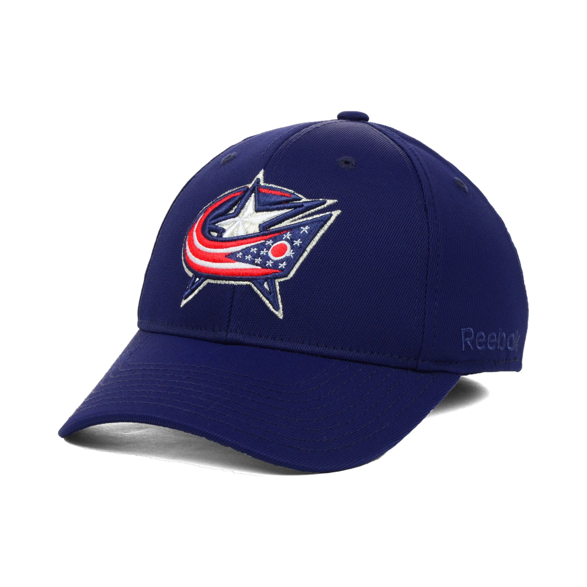 Reebok Columbus Blue Jackets Nhl Hat Trick 2.0 Cap in Blue for Men