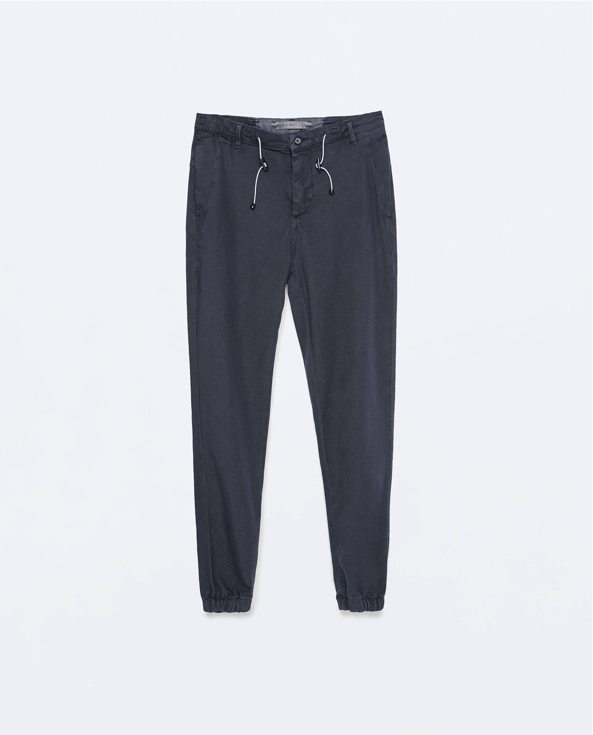 zara drawstring trousers