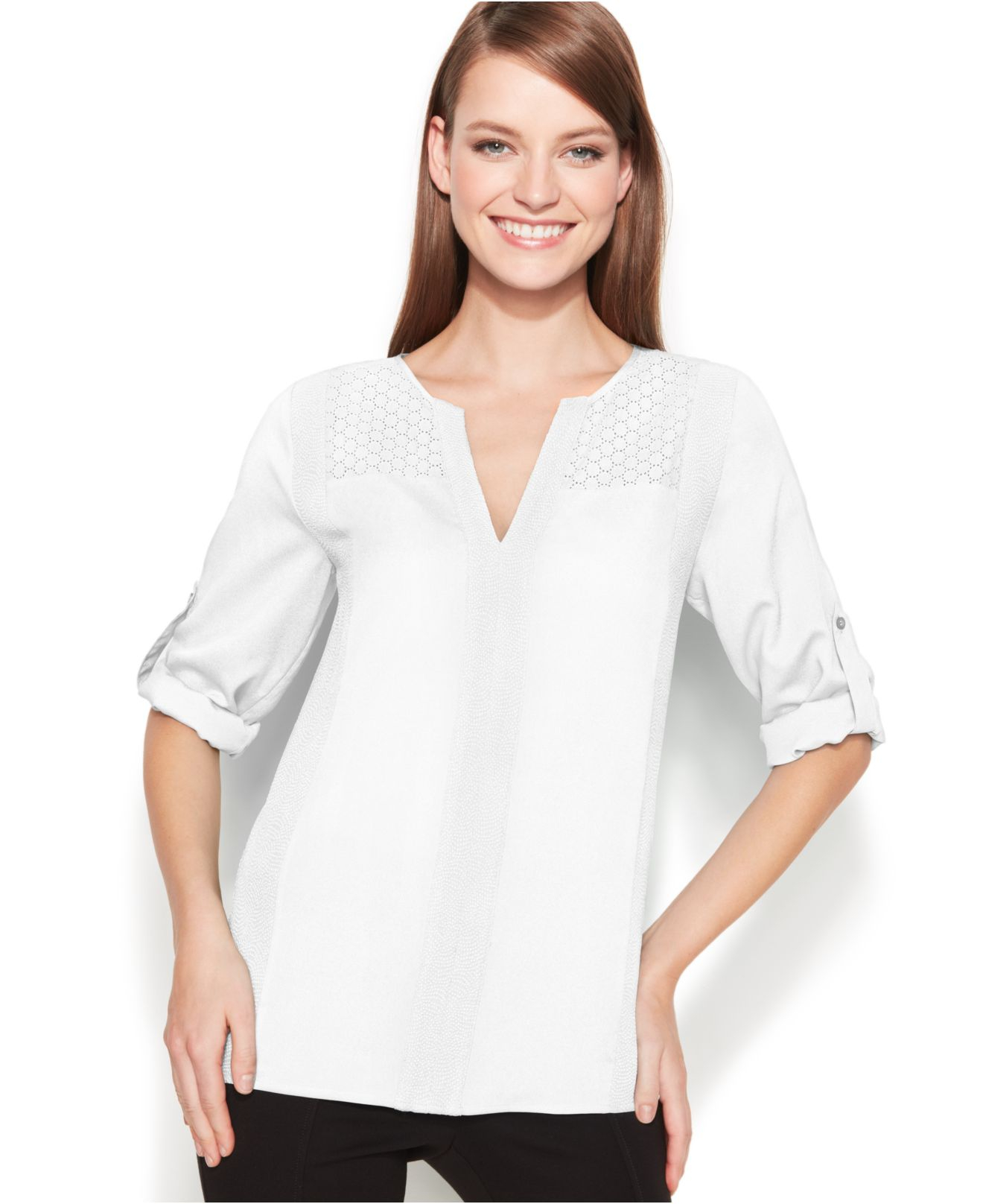 calvin klein women blouses