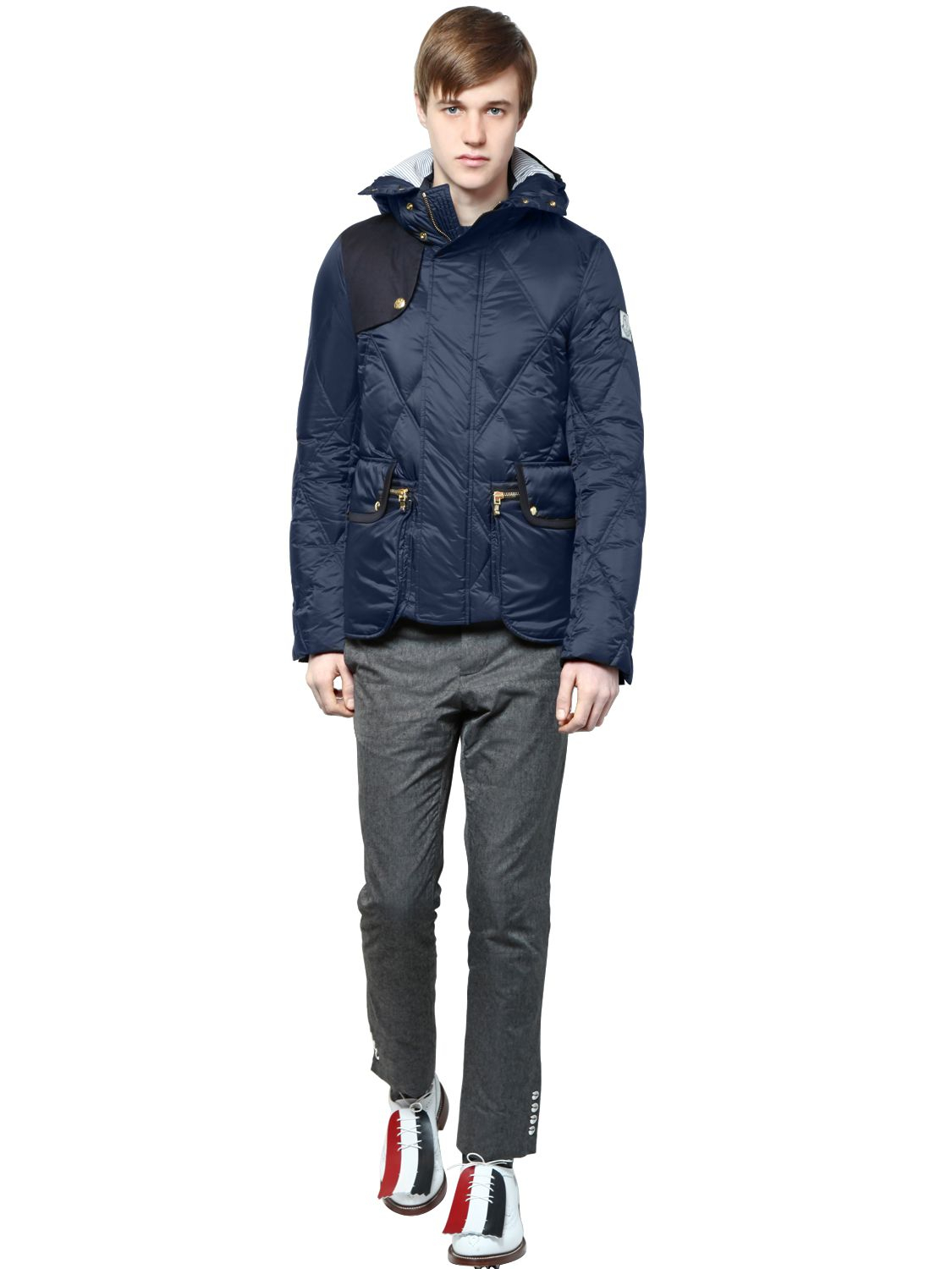 moncler gamme bleu down blazer moncler gamme bleu down blazer