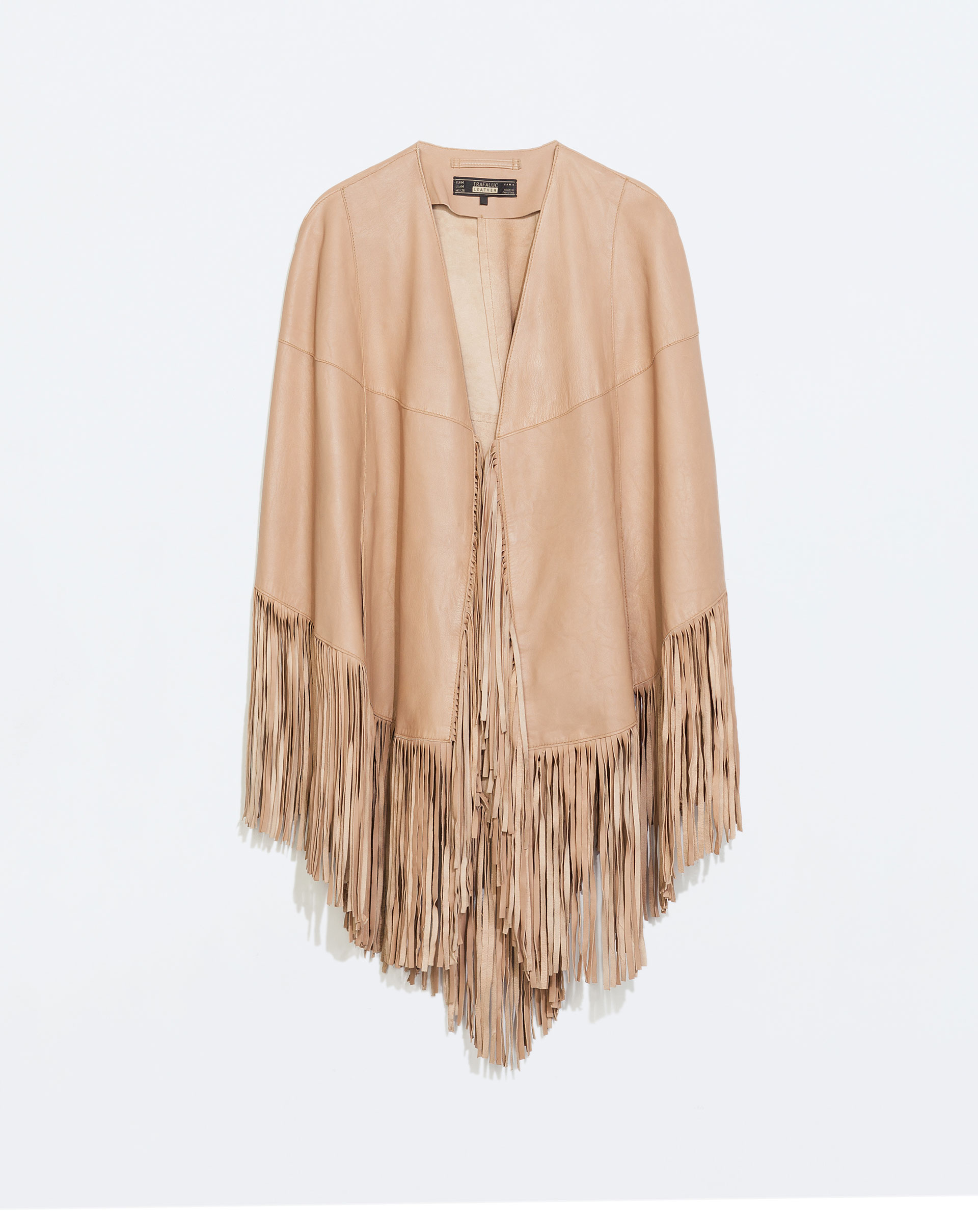 zara 2 in 1 poncho dress