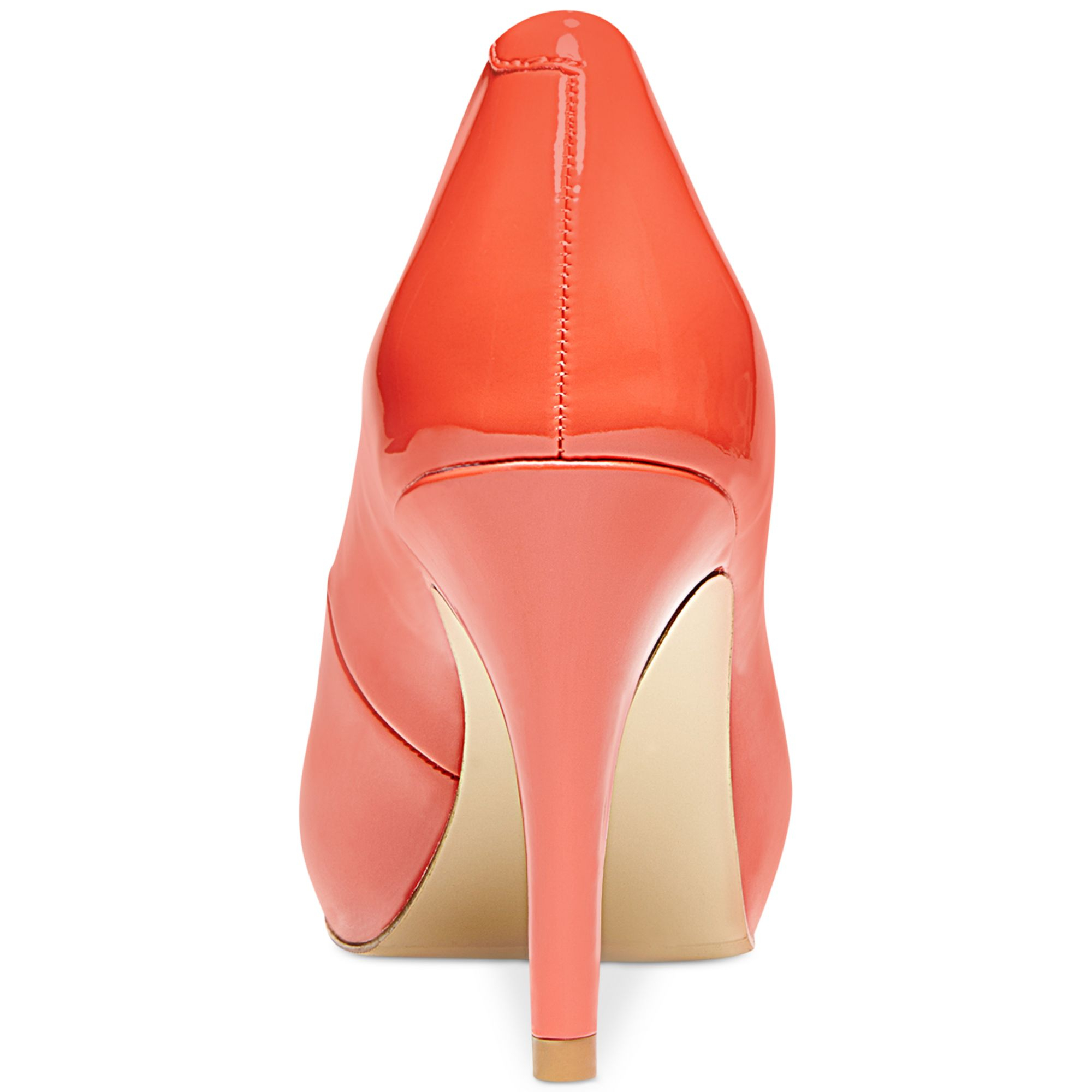 Lyst - Madden Girl Getta Platform Pumps in Orange