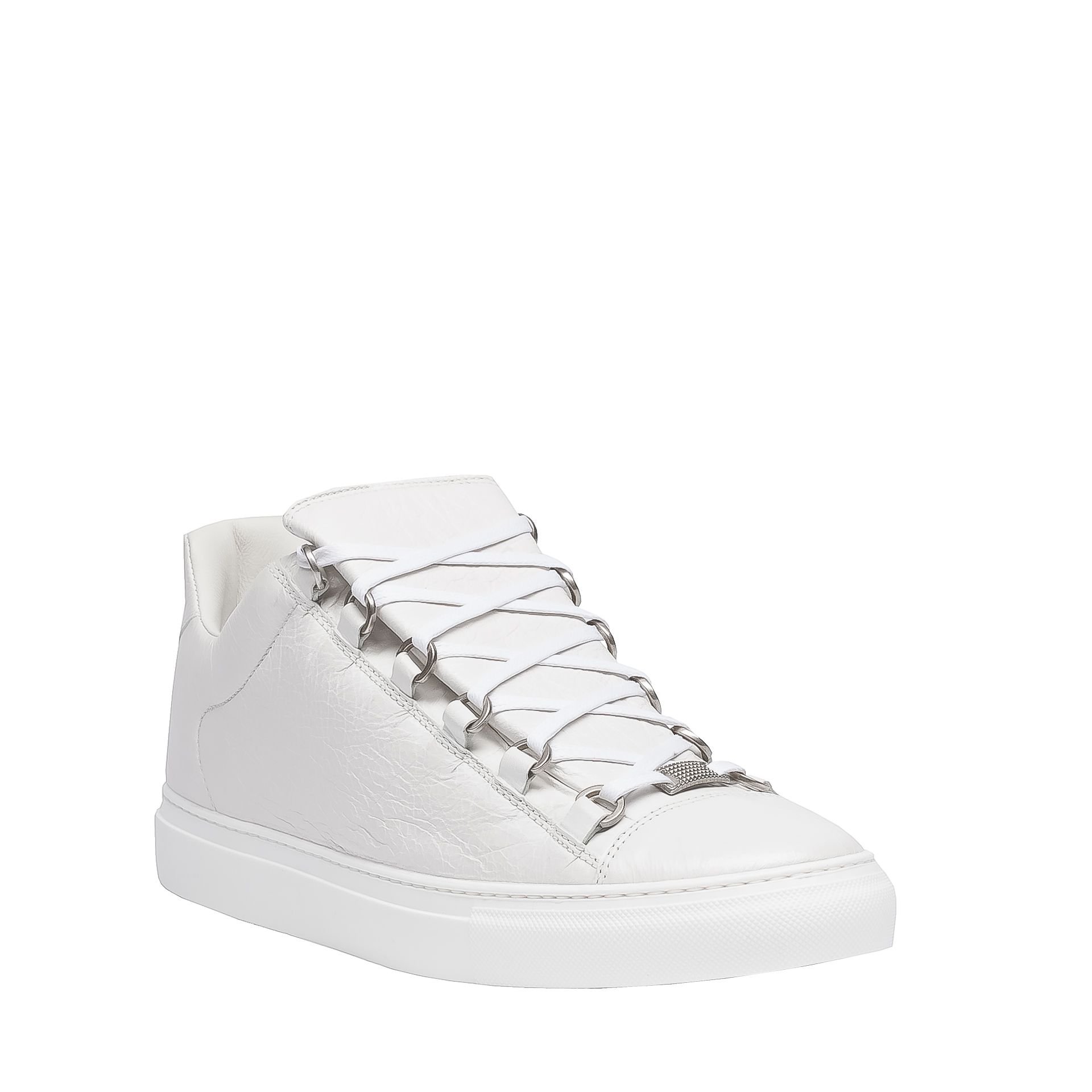 Balenciaga Arena Low Sneakers in White for Men (Extra White) | Lyst