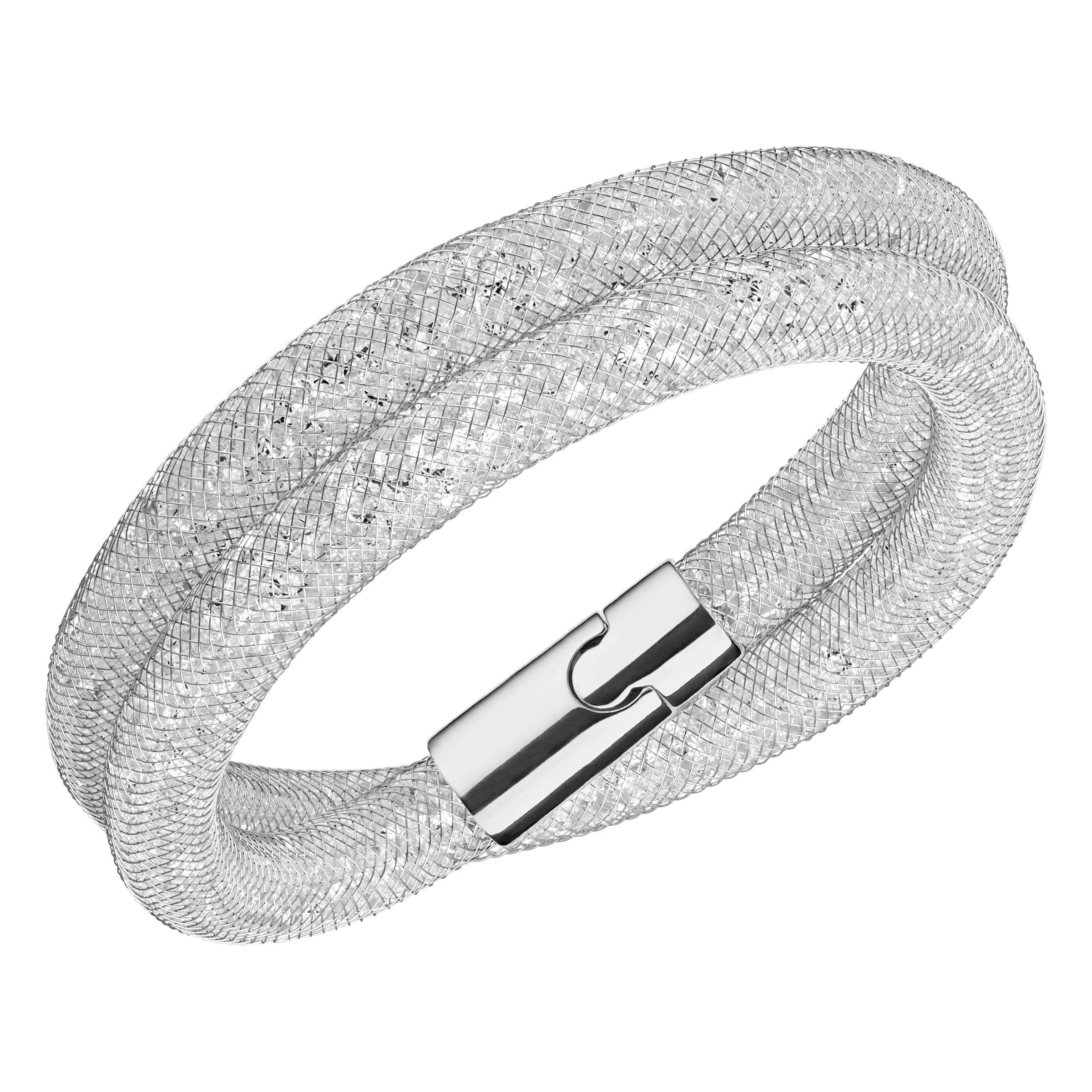 Swarovski Stardust Deluxe Bracelet in Silver | Lyst