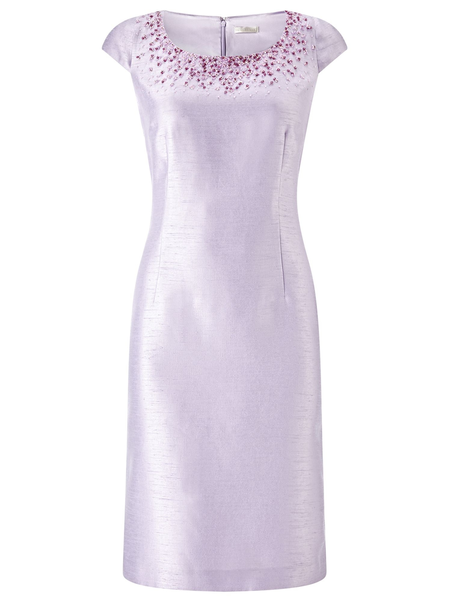 Jacques Vert Bead Embellished Shift Dress In Purple Lyst