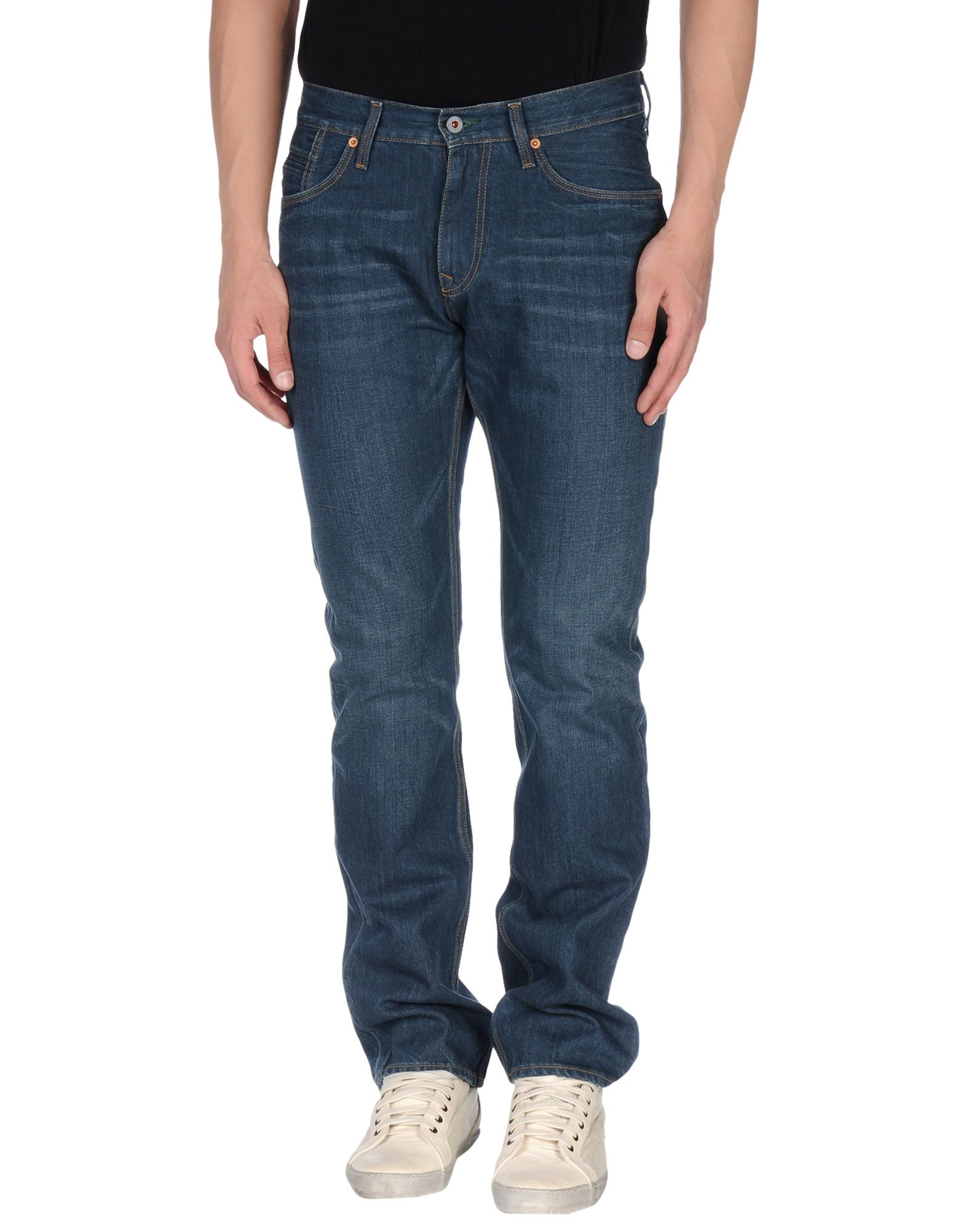 Lyst - Tommy Hilfiger Denim Trousers in Blue for Men