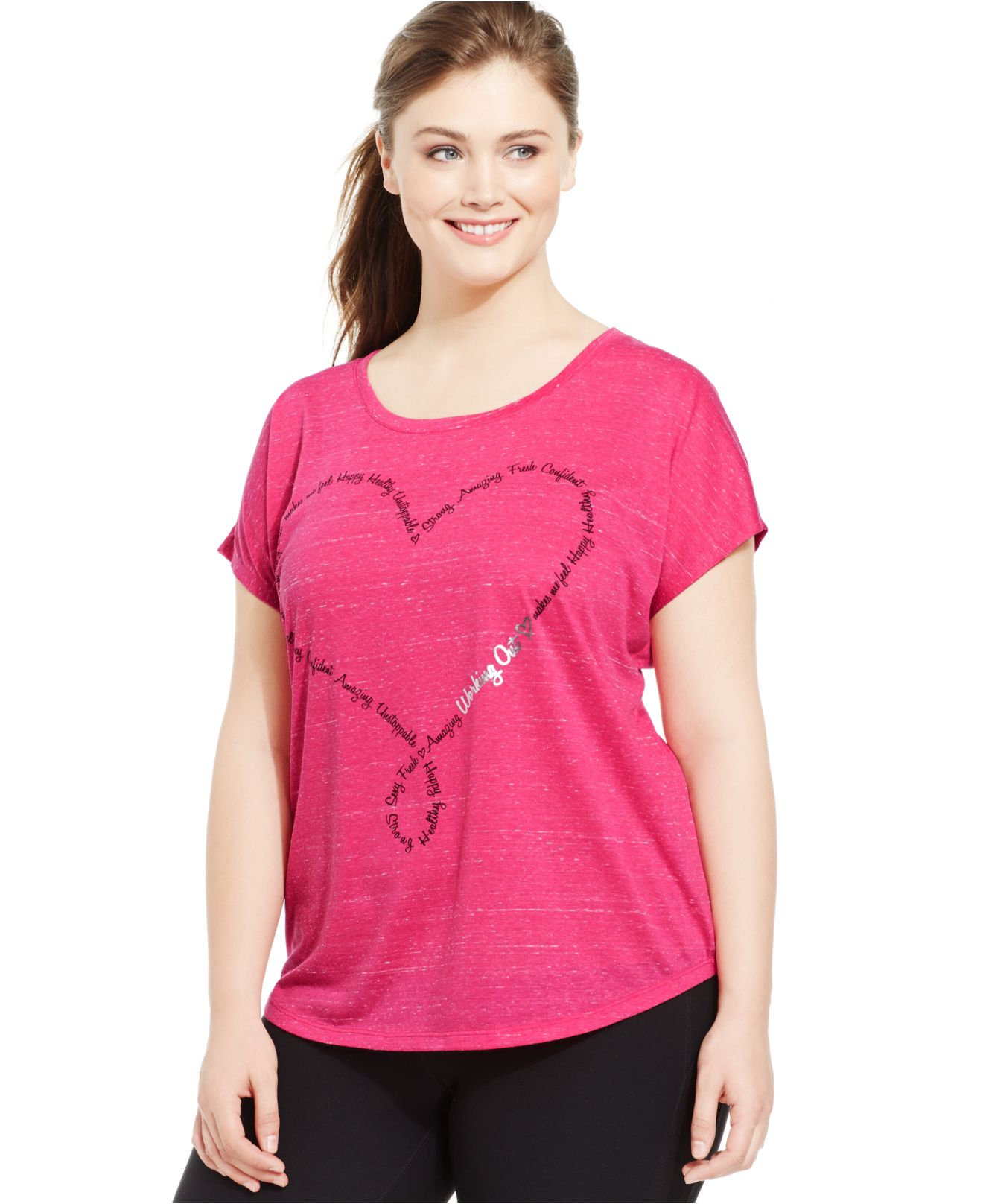 Lyst - Style  Co Styleco Sport Plus Size Breast Cancer -6672