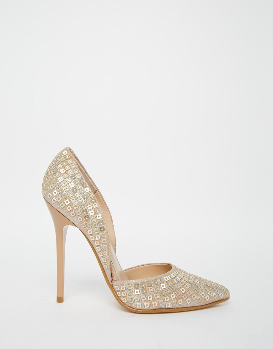 steve madden gold sparkle heels