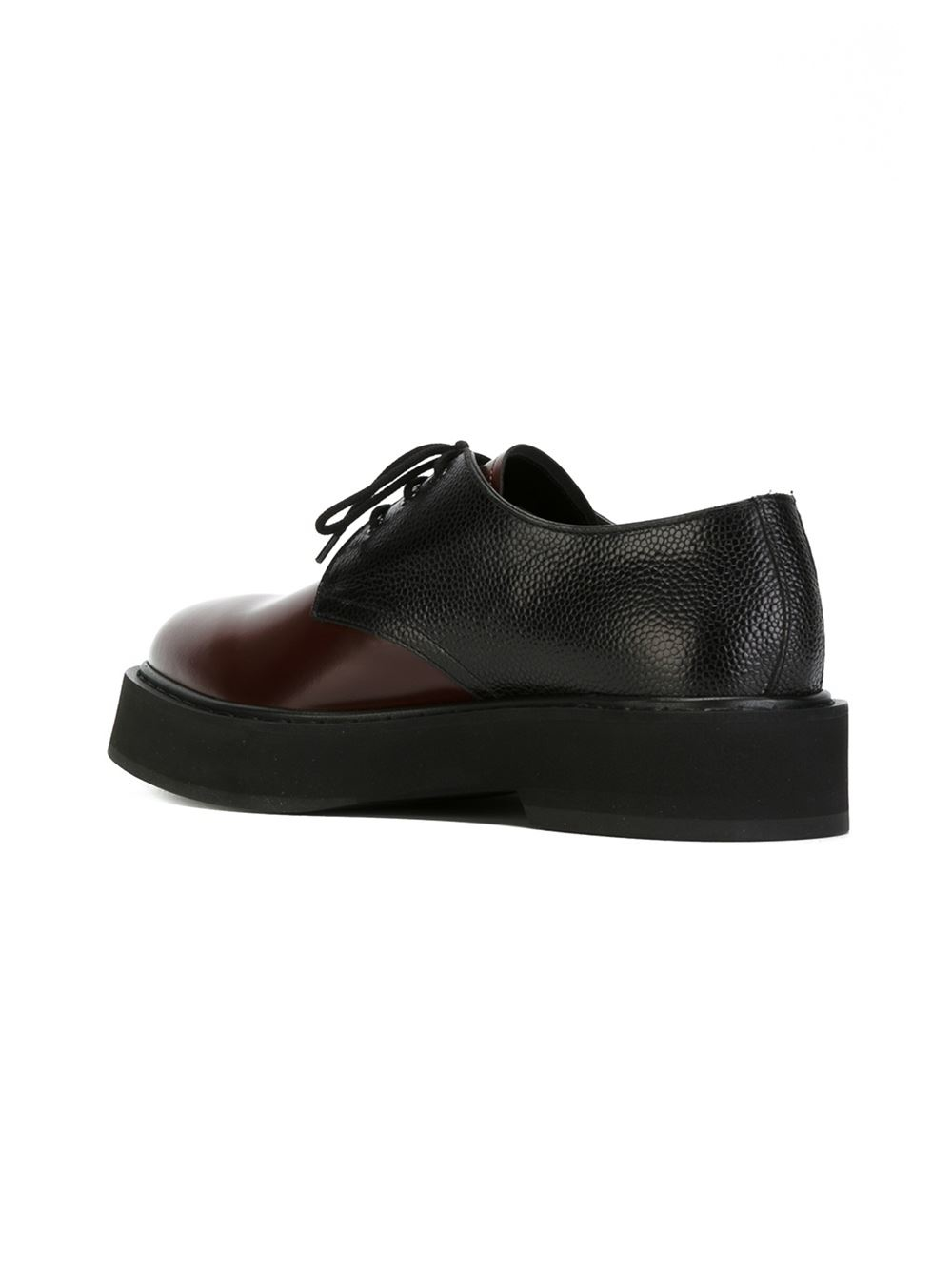 Alexander mcqueen Welted Derby Shoes in Red for Men | Lyst