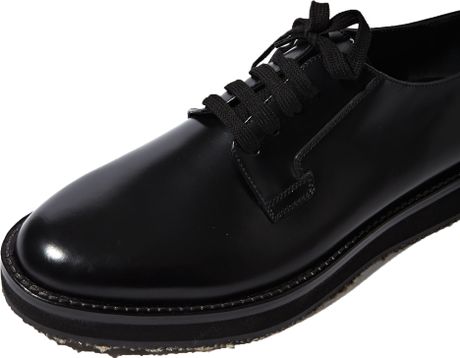 Marni Mens Domesticated Calf Leather Shoes in Black for Men | Lyst