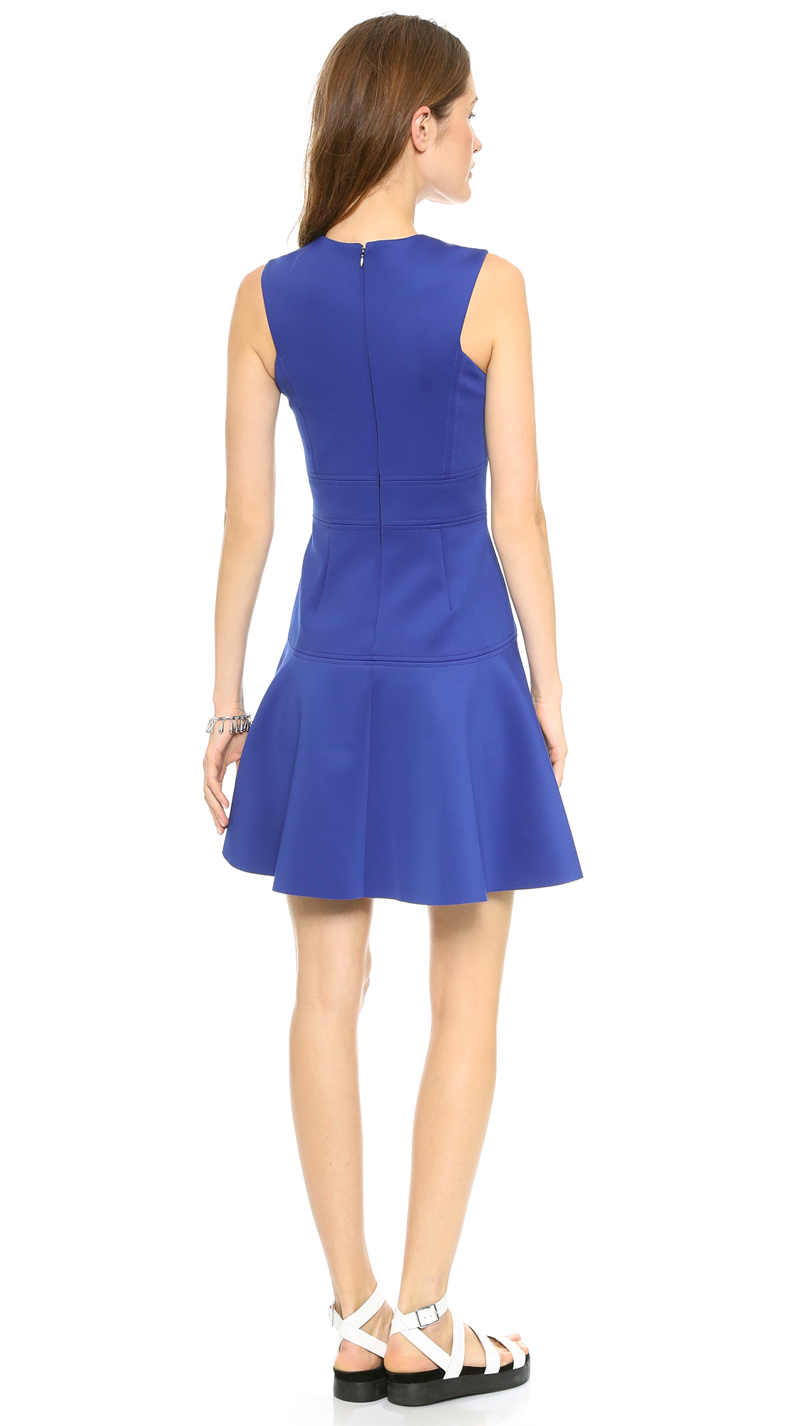 rebecca taylor v neck dress