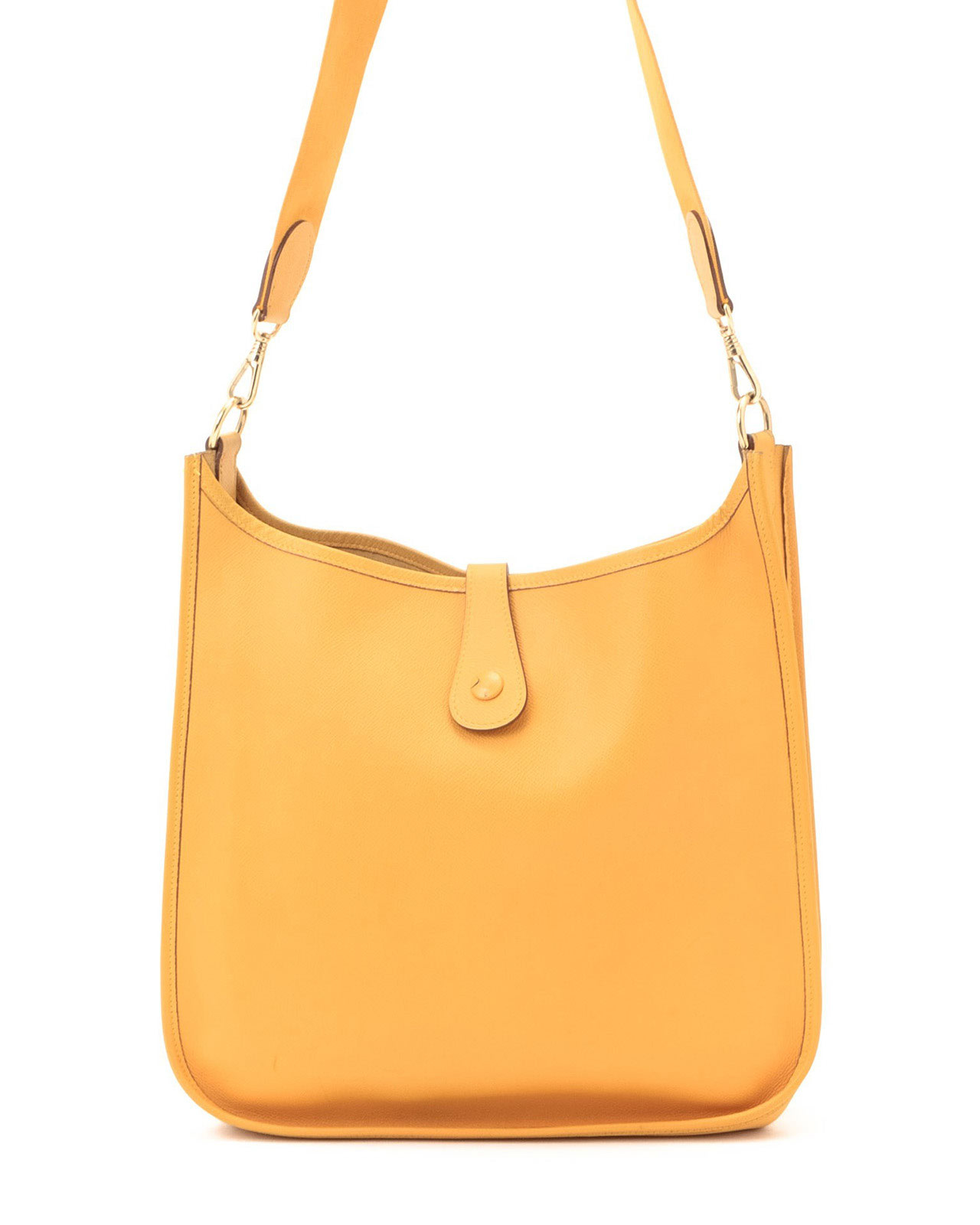 Herms Herm??S Yellow Evelyne I Gm Shoulder Bag in Yellow | Lyst  