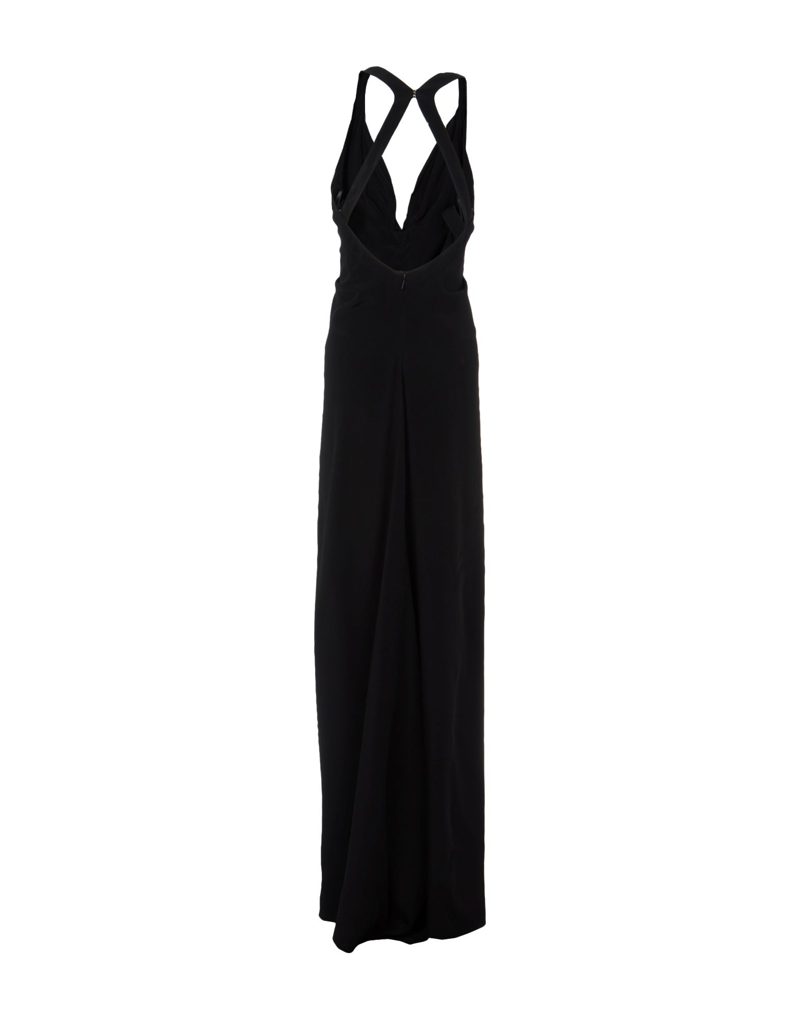 Roberto Cavalli Sleeveless Deep-Neck Dress in Black | Lyst