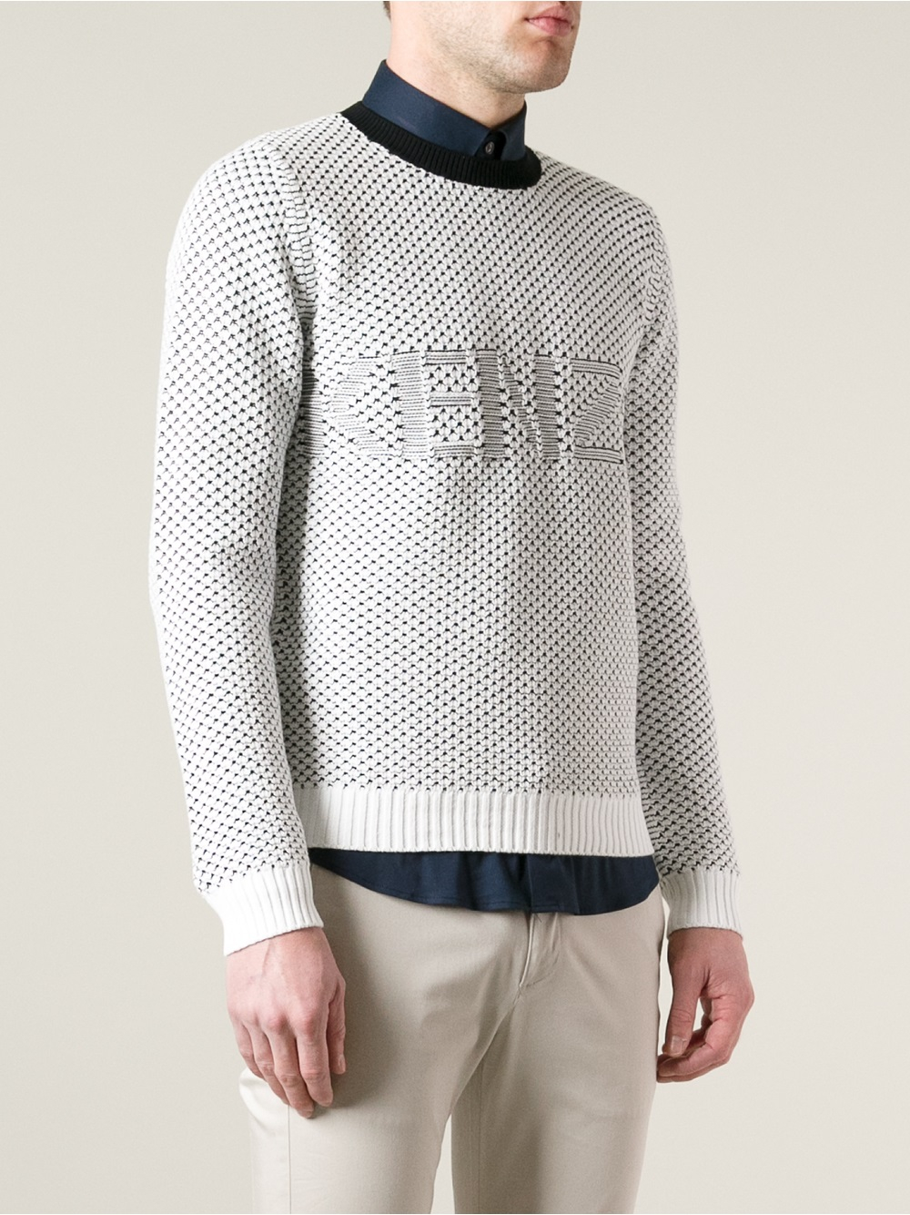 kenzo white sweater