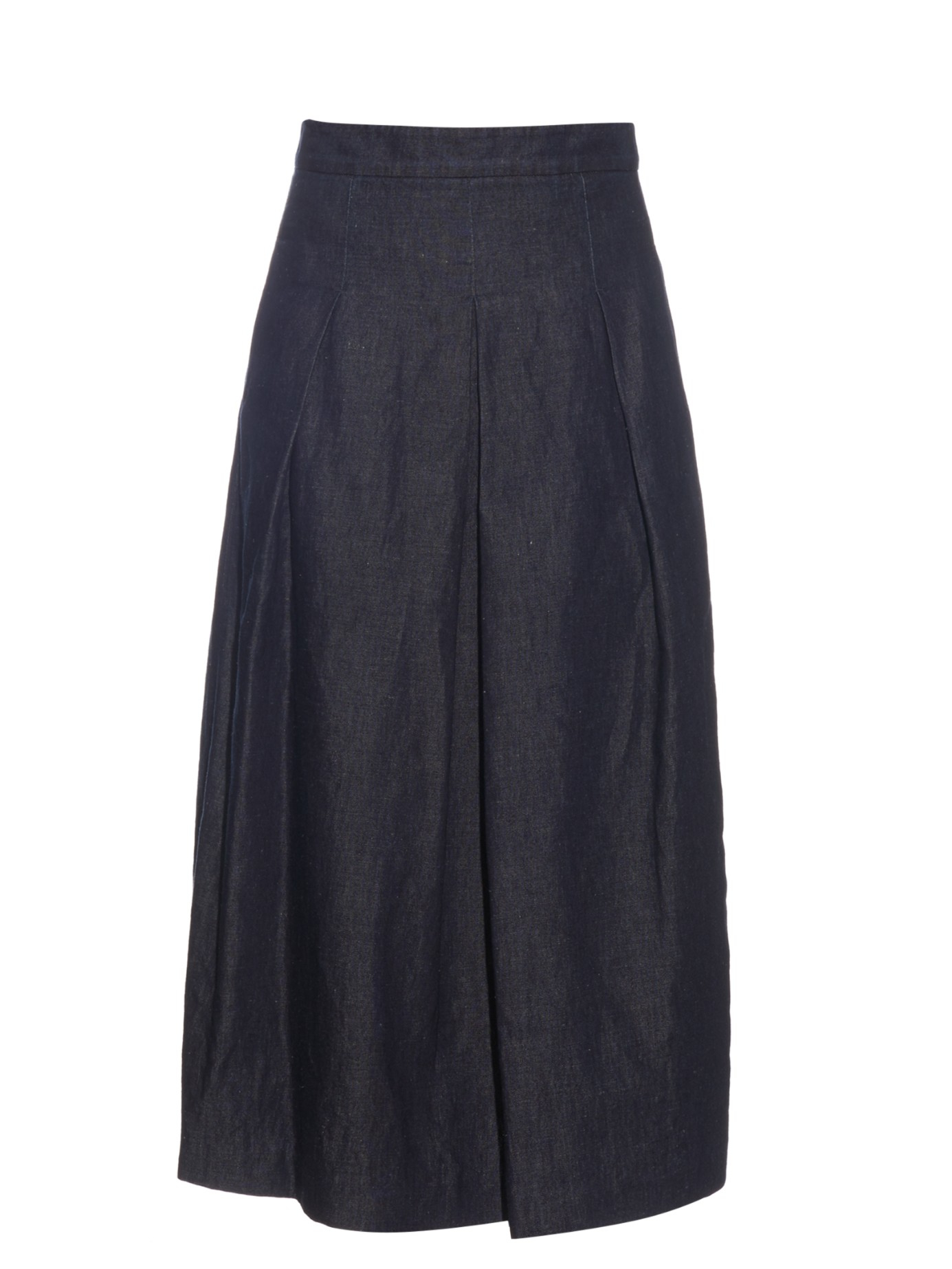 Max mara Long Skirt in Blue | Lyst