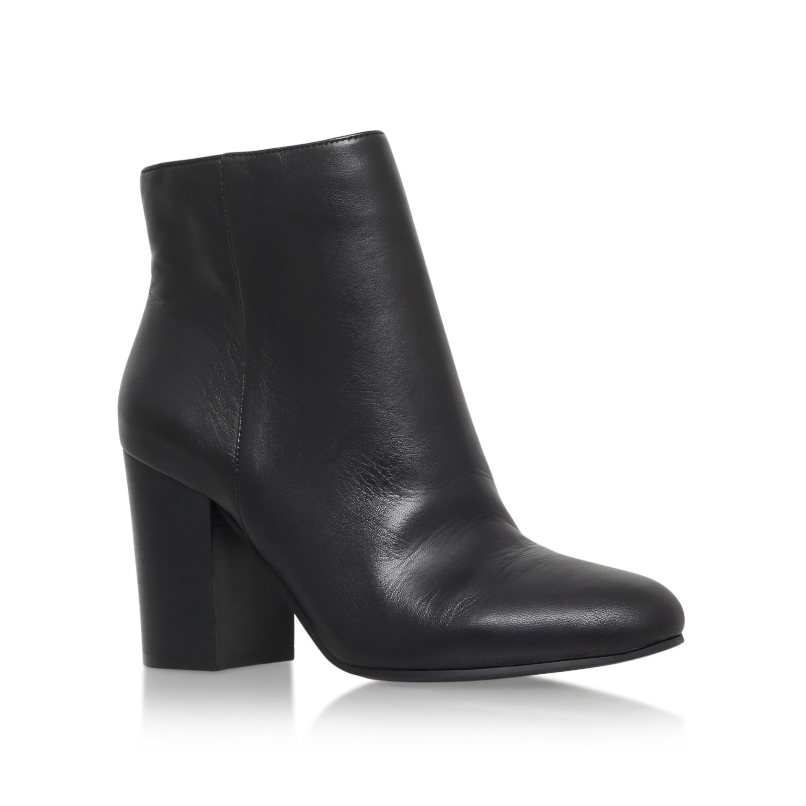 Vince camuto Sabria Mid Block Heel Ankle Boots in Black - Save 50% | Lyst