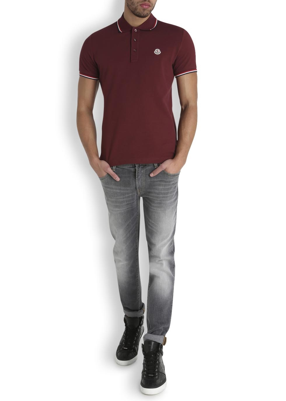 moncler polo bordeaux moncler polo bordeaux