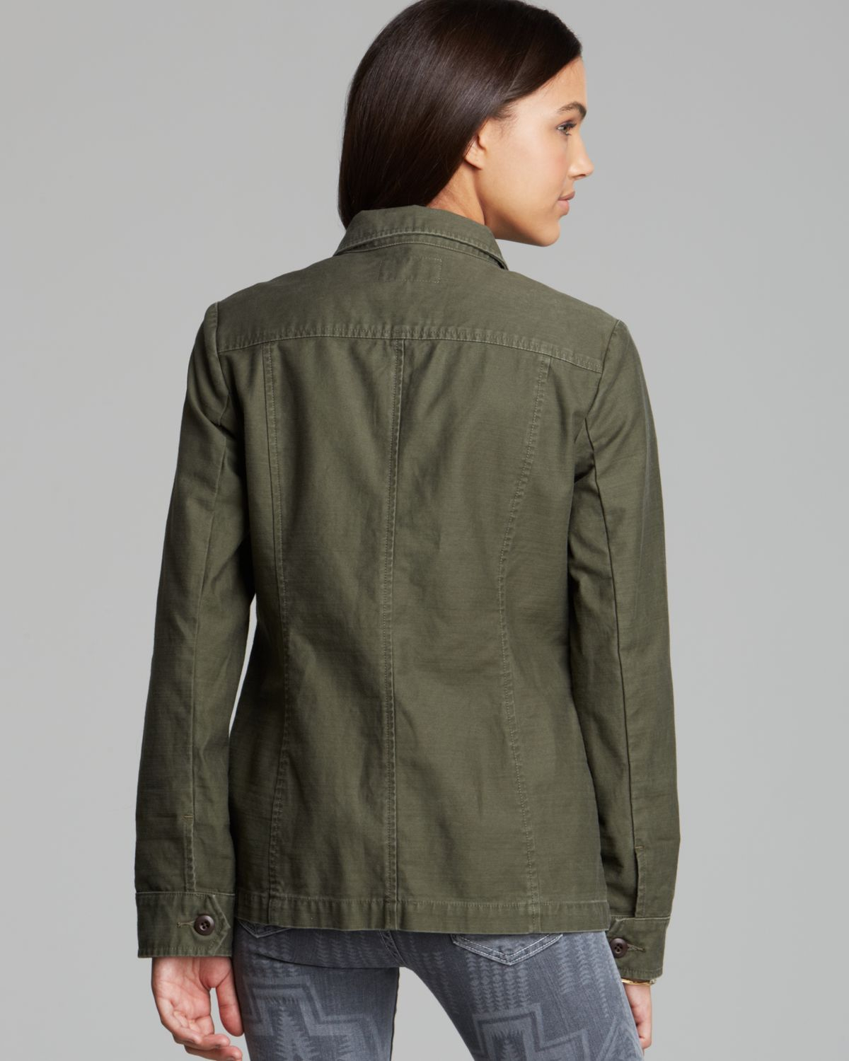 Lyst True Religion Jacket Vintage Military in Green