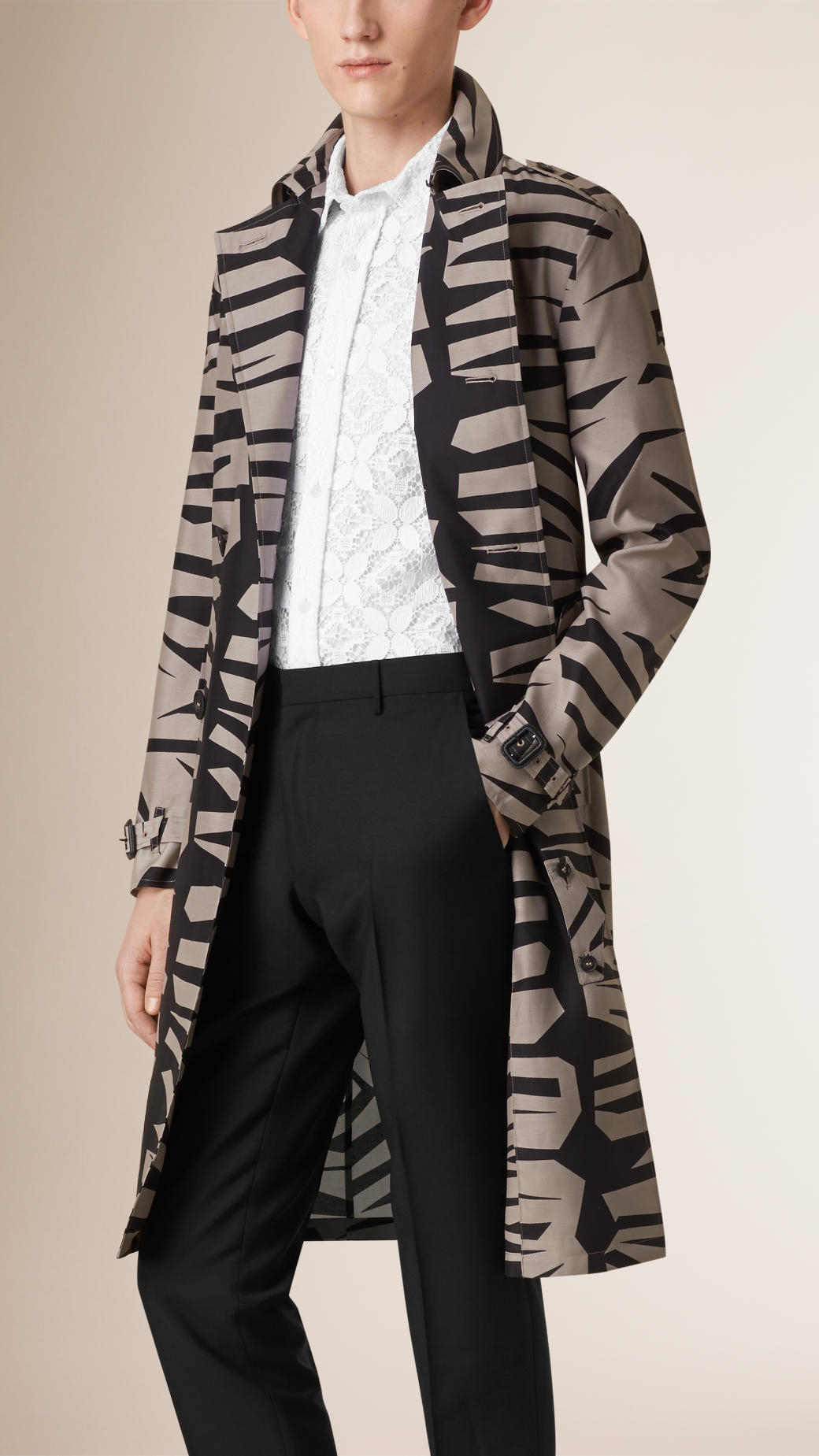 Burberry Brit Daylesmoore Wool Blend Trench Coat For Women Oeeme 3 Jpg