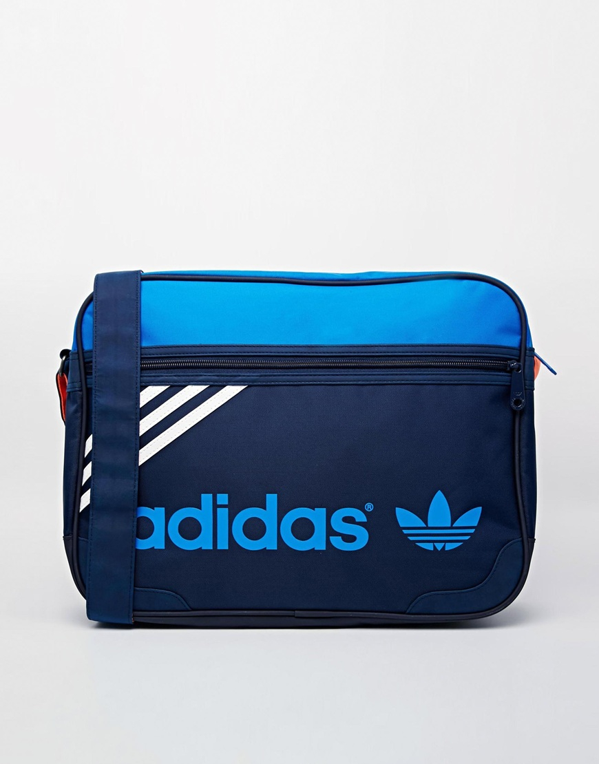 Lyst - Adidas Originals Adidas Zx Messenger Bag in Blue for Men