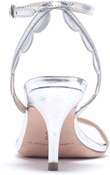 loeffler randall silver sandals