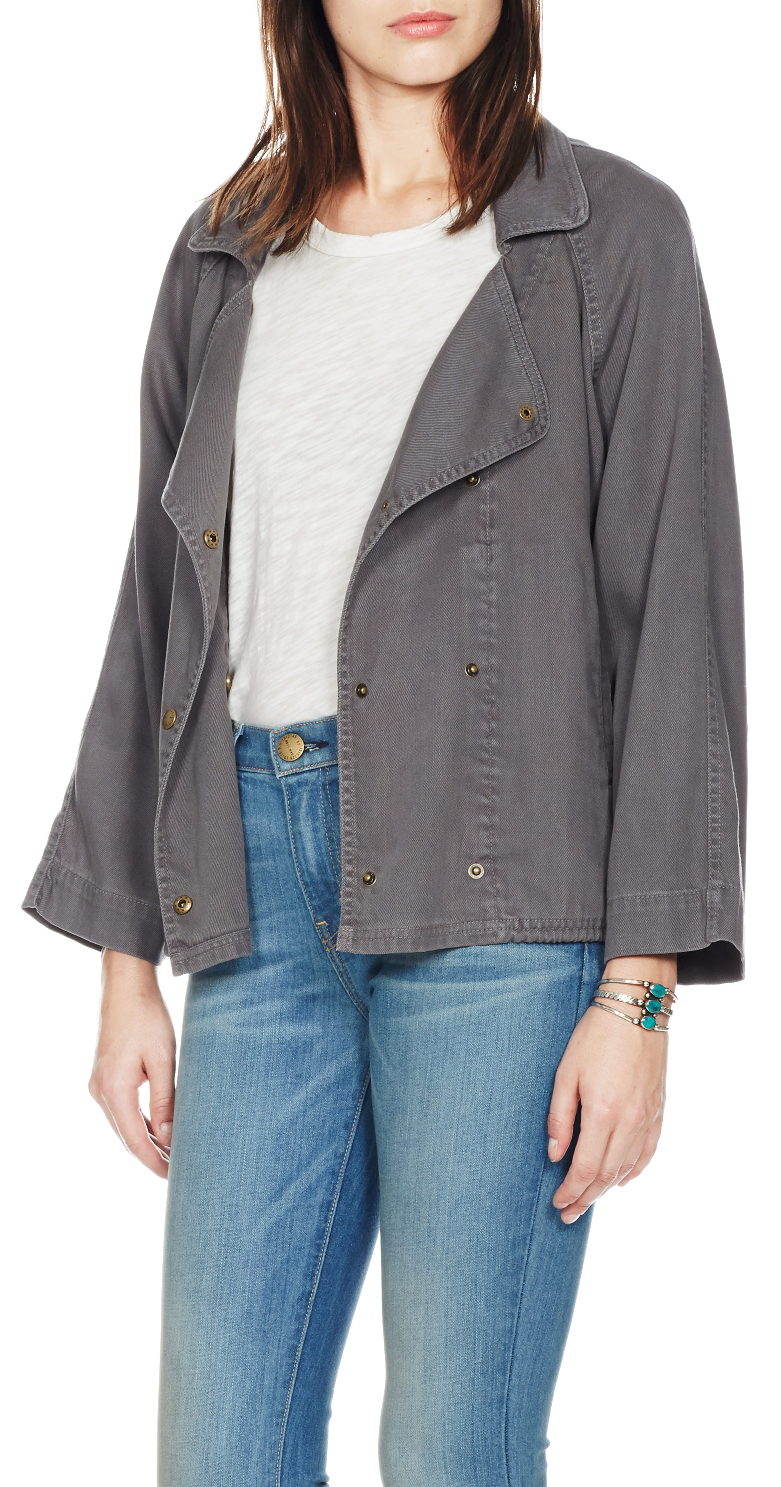 Lyst Current/Elliott The Conductor Jacket in Gray