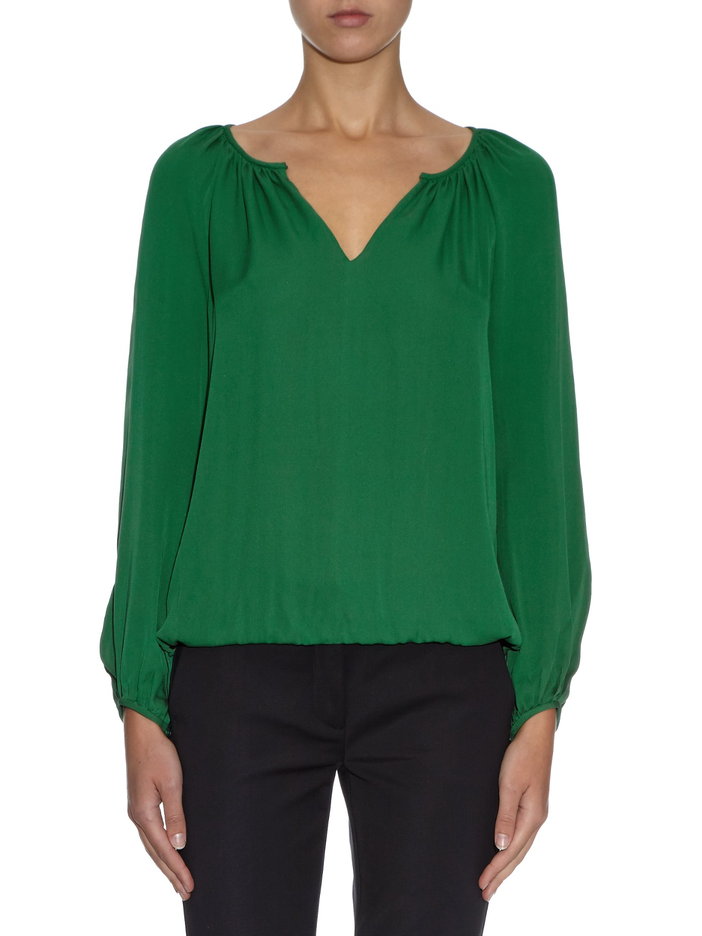 diane von furstenberg green