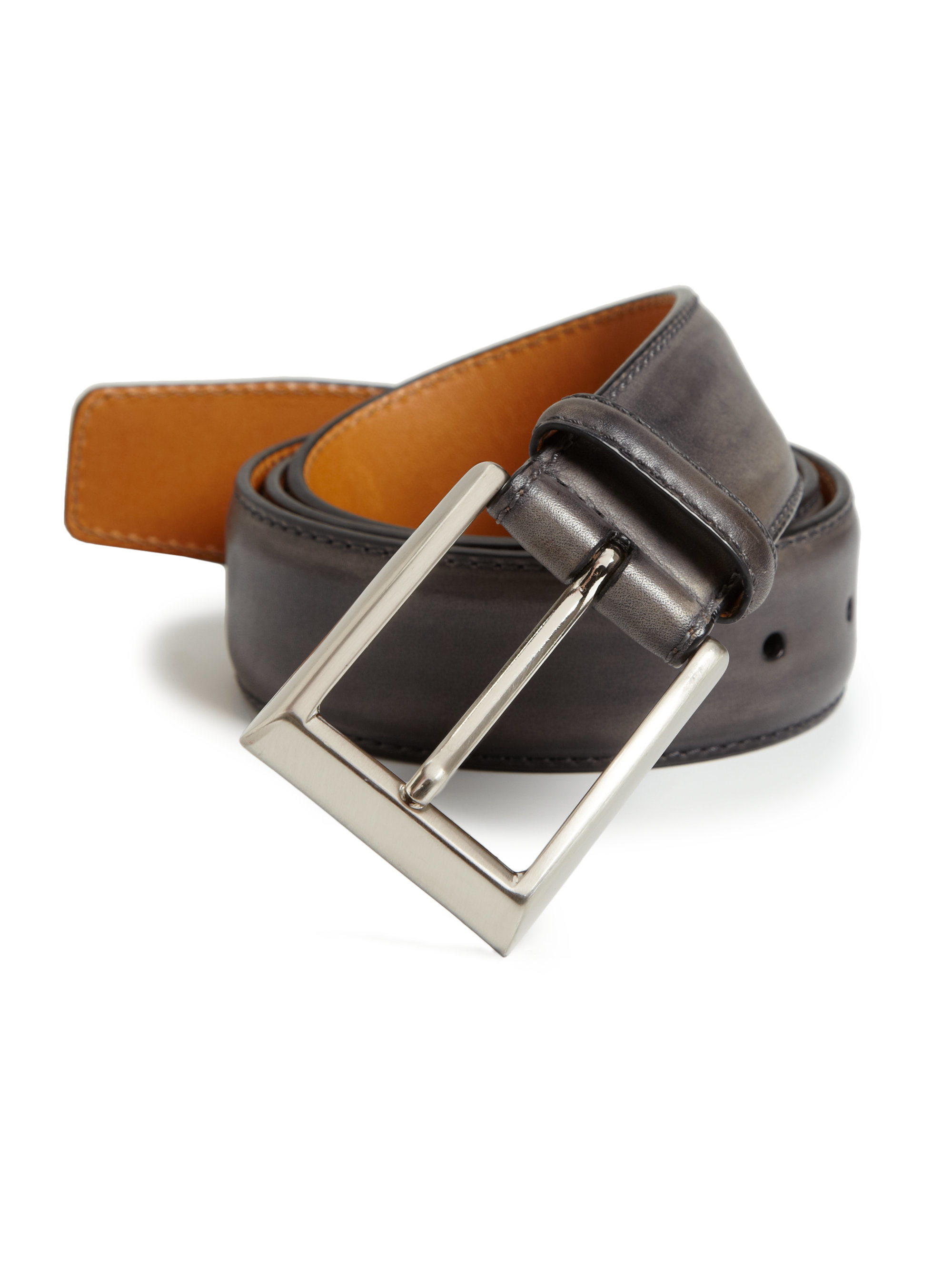 Saks fifth avenue Saks Fifth Avenue By Magnanni Leather Belt in Brown