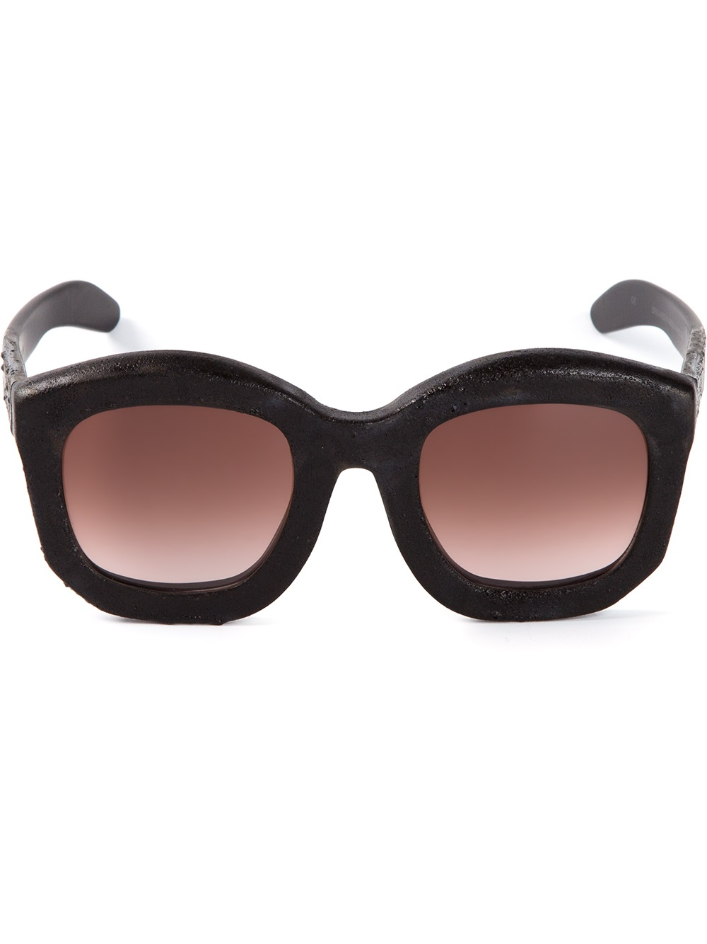 Lyst Kuboraum Thick Arms Sunglasses in Black for Men