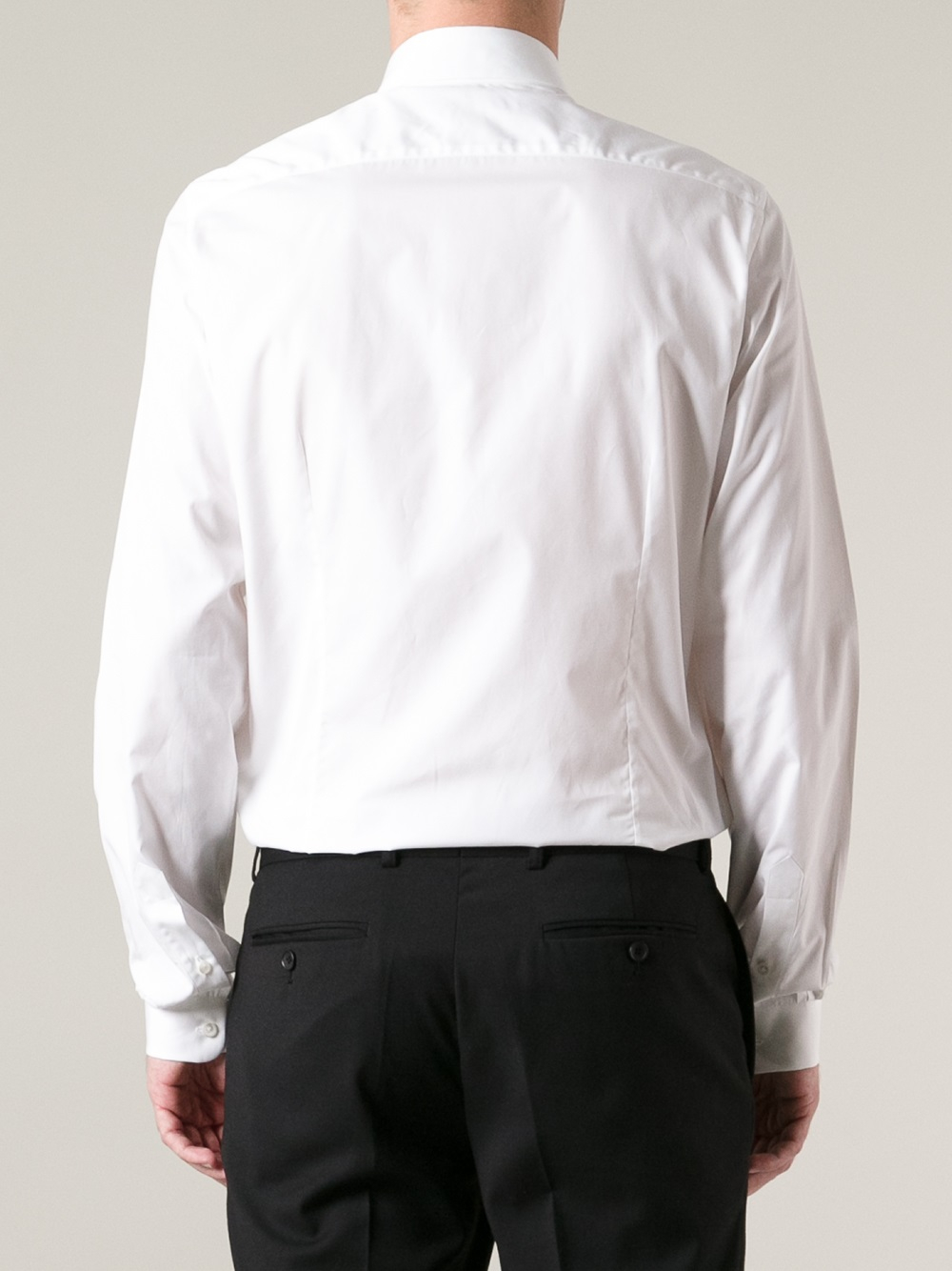 dress shirt with pleats