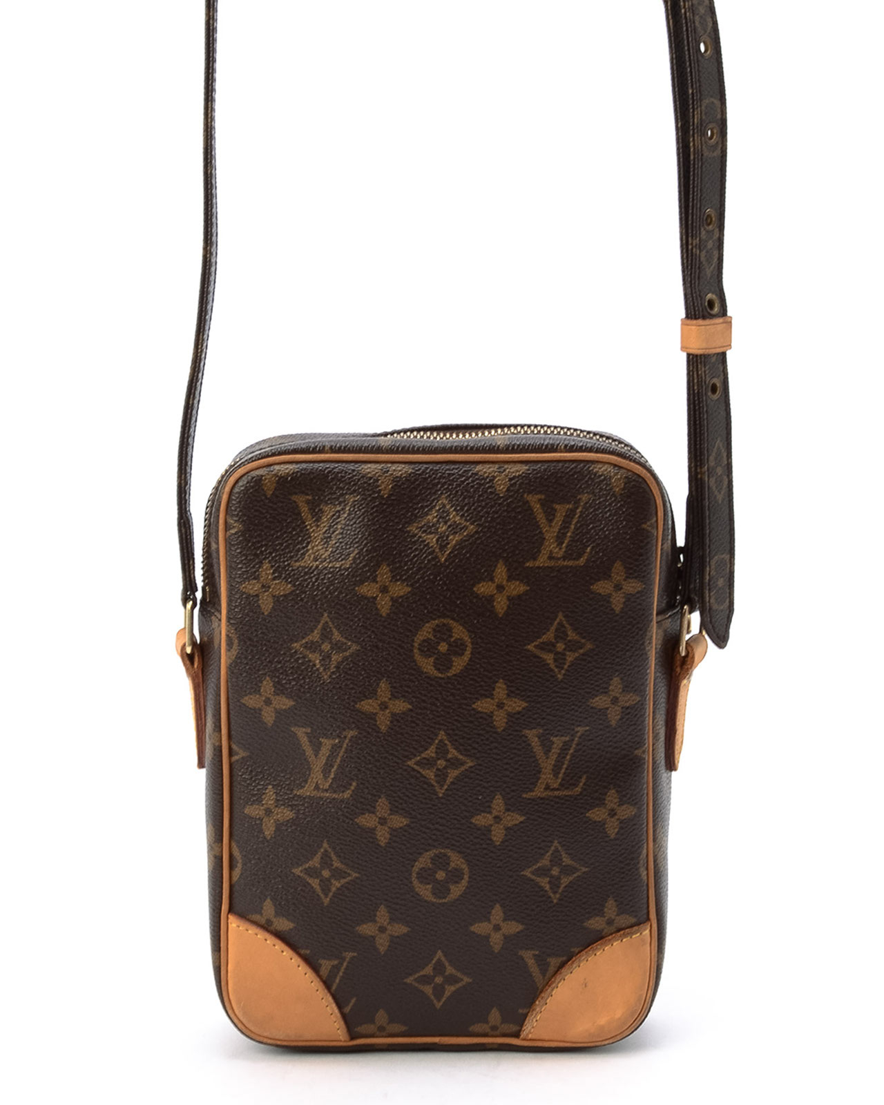 Lyst - Louis Vuitton Monogram Danube Messenger Bag in Brown