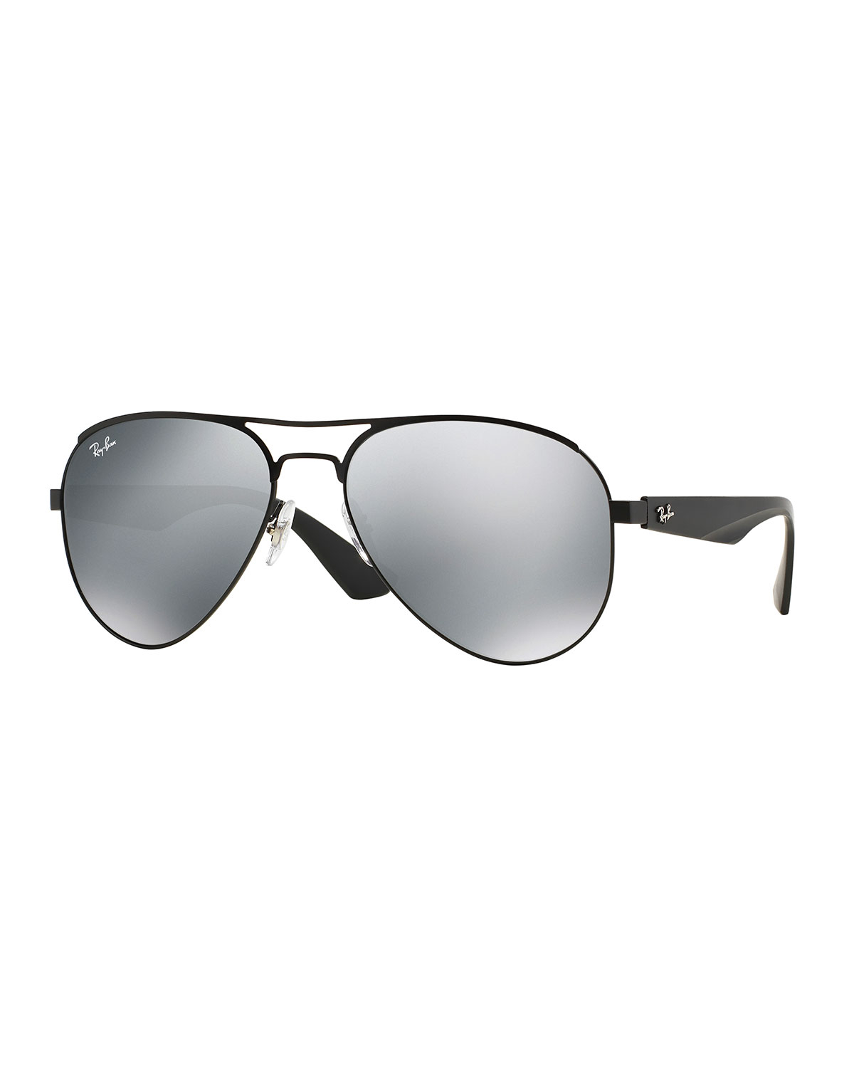 Lyst Ray Ban Aviator Sunglasses With Mirror Lens In Black For Men 