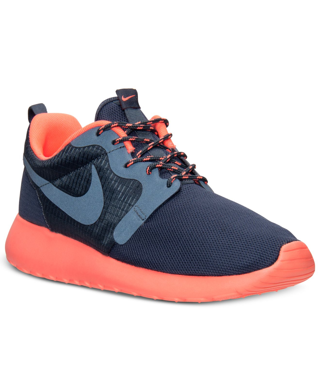 Nike Women'S Roshe Run Hyperfuse Casual Sneakers From Finish Line in ...