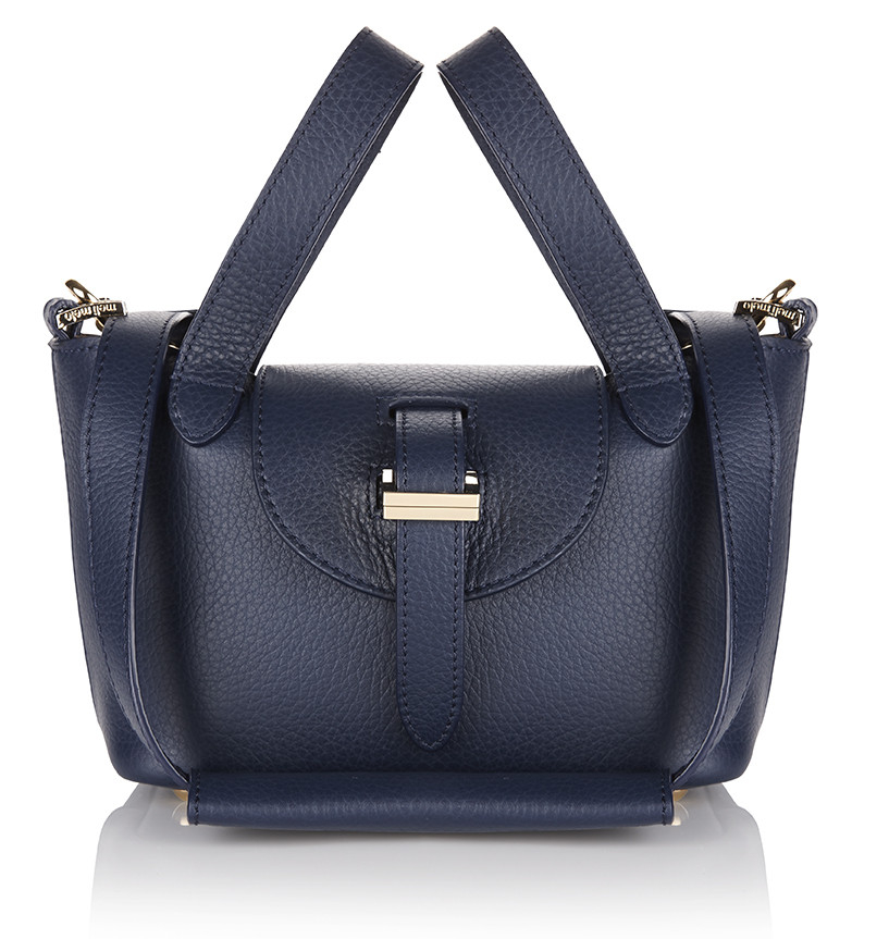 Lyst - Meli Melo Thela Micro Mini Bag Dark Blue in Blue