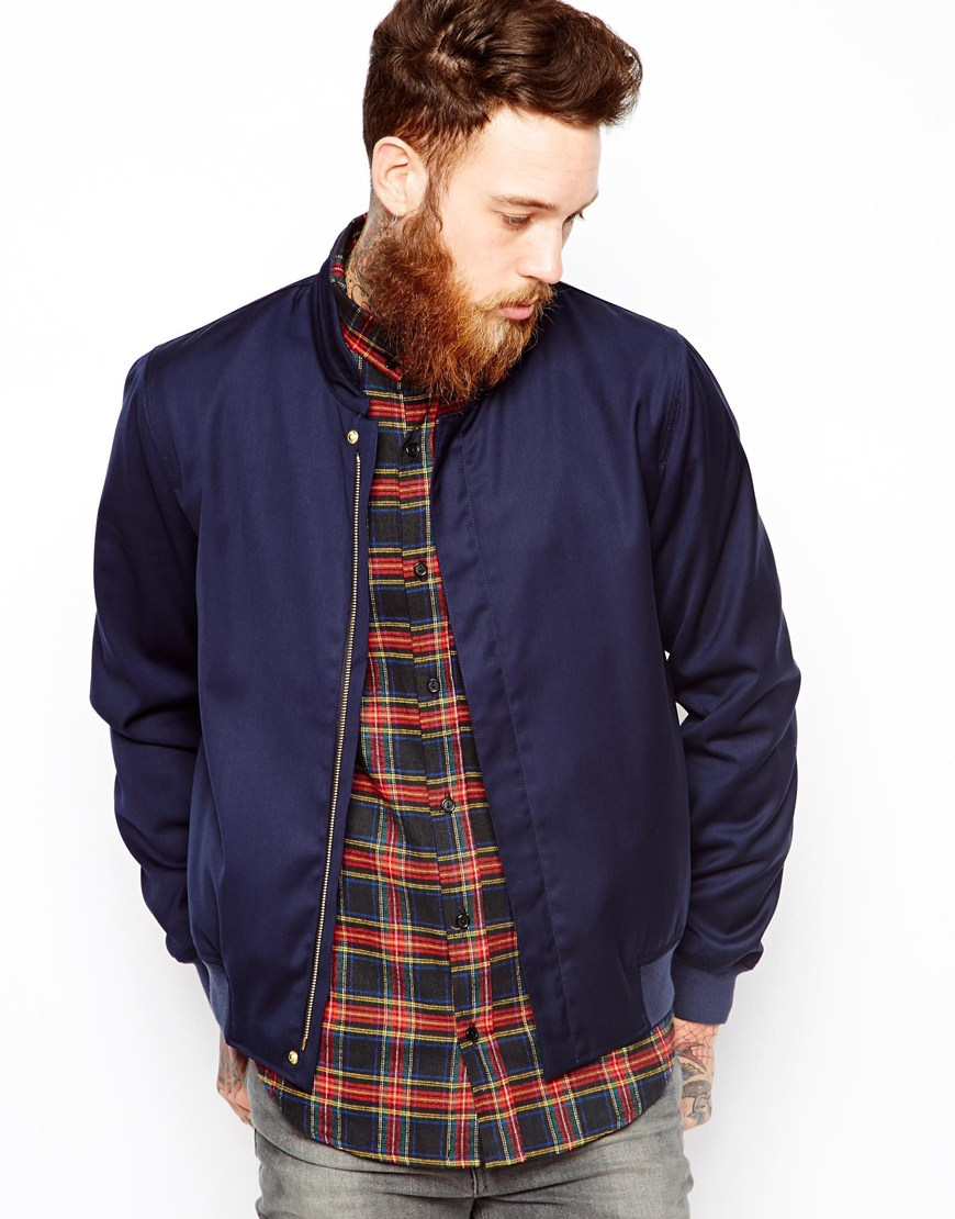 Collection Mens Blue Bomber Jacket Pictures - Reikian
